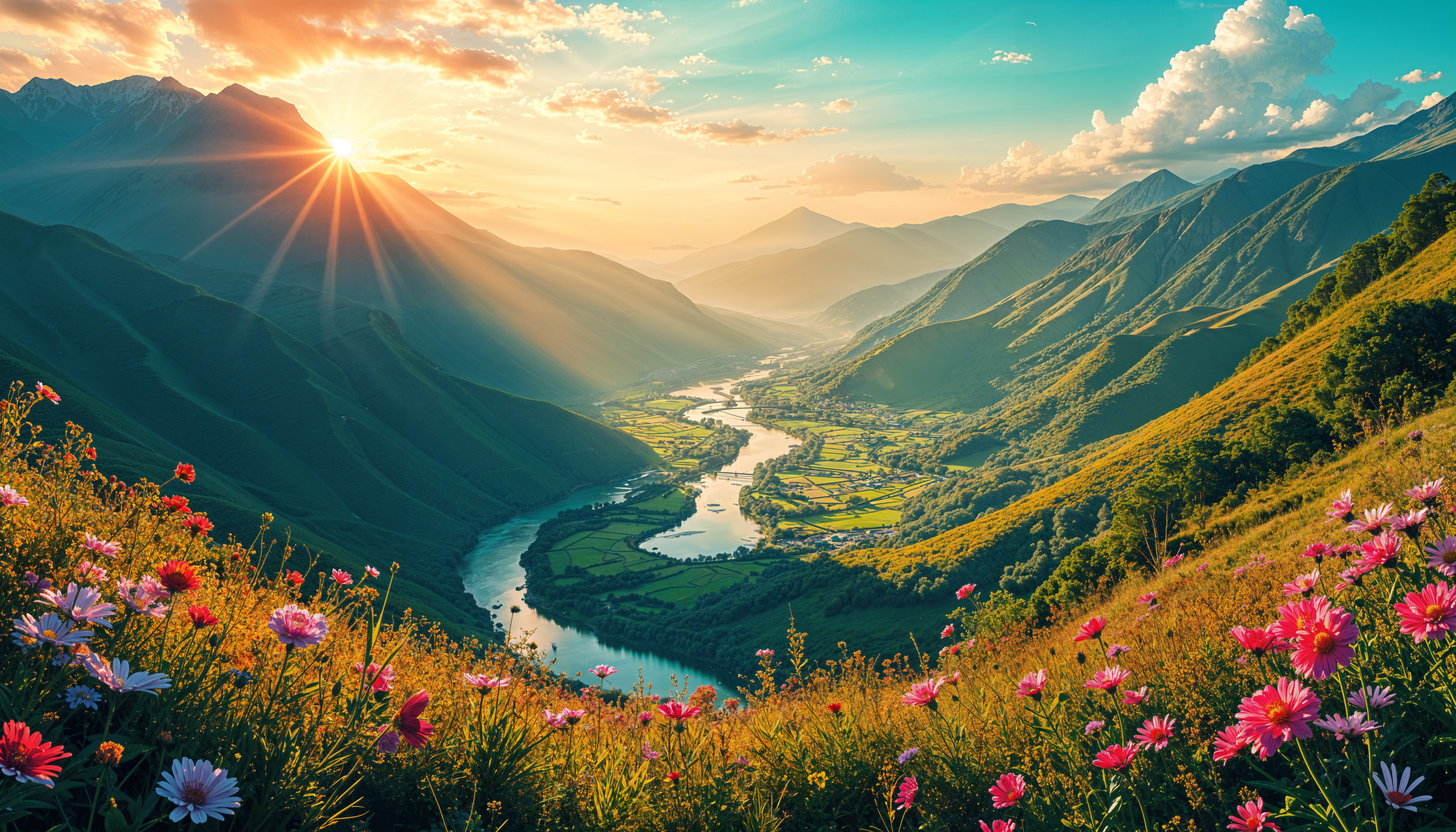 5376x3072 Download Nature Mountain Wallpaperx1080