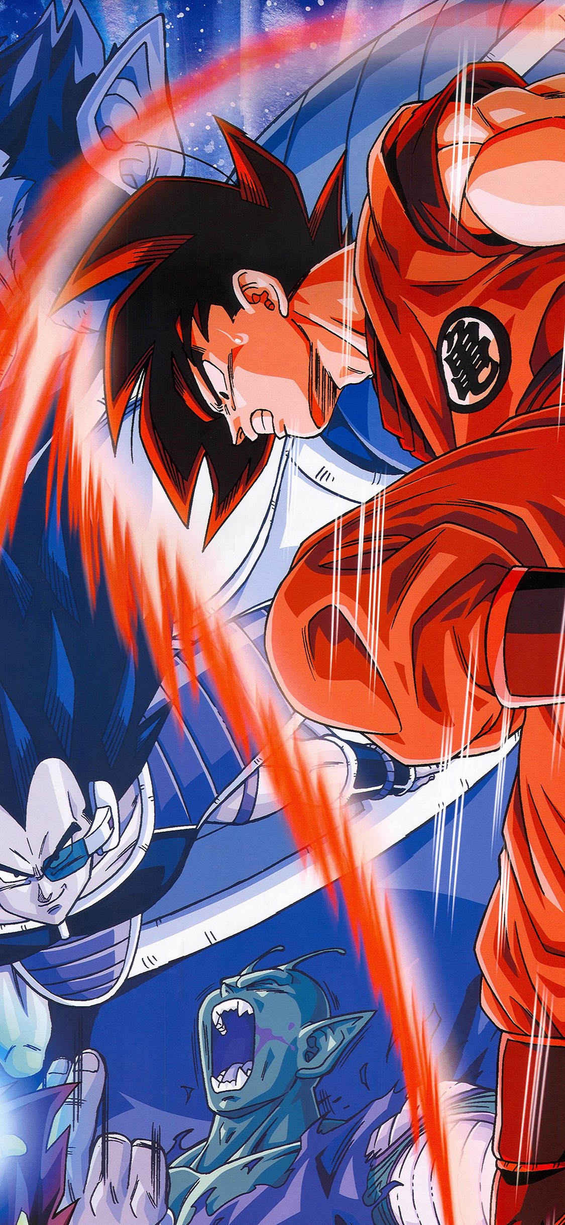 1125x2436 iPhone X wallpaper. dragonball art illust hero game anime