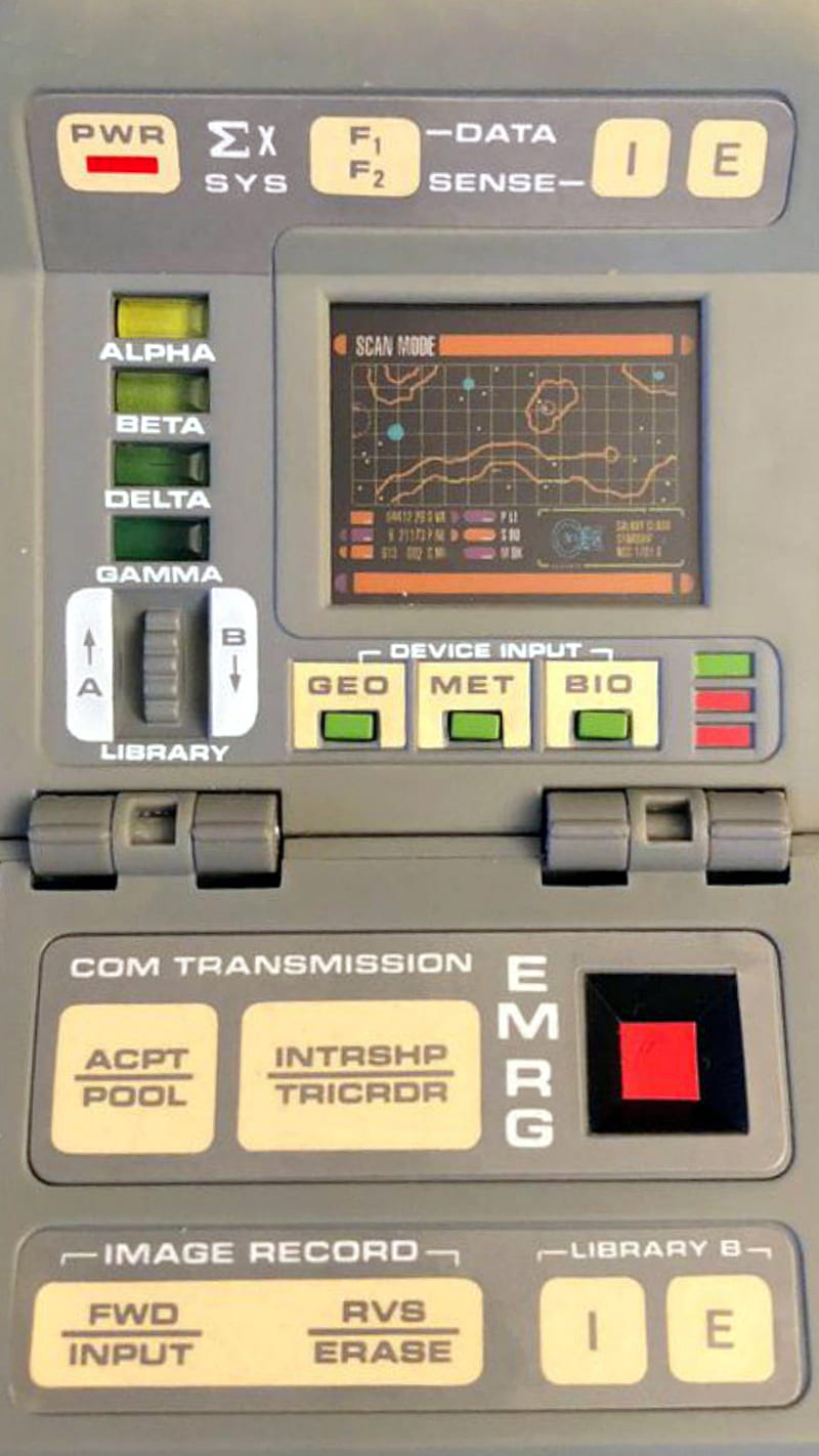 800x1422 Tricorder, startrek, sttng, HD phone wallpaper