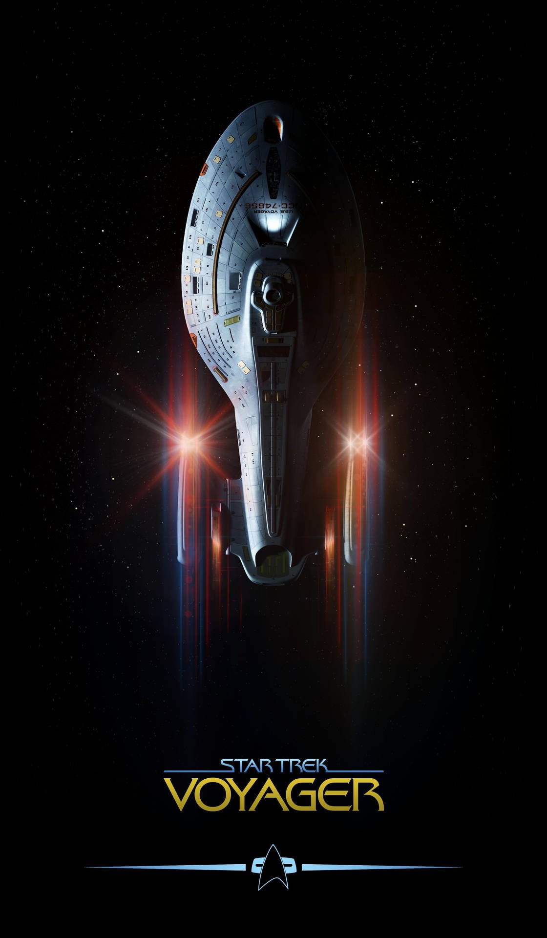 1120x1920 Download Star Trek iPhone Voyager Wallpaper