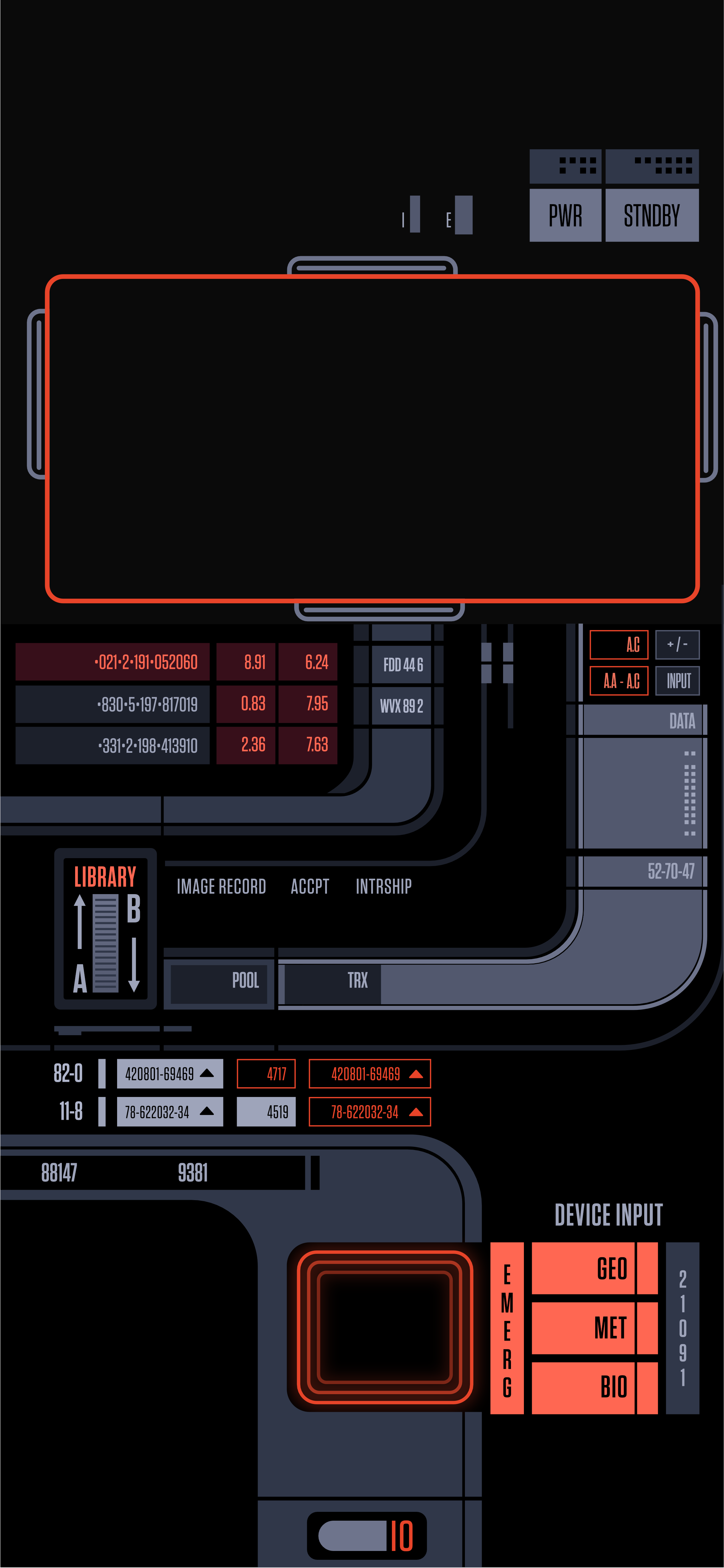 2294x4970 Star Trek Picard tricorder on Zflip?