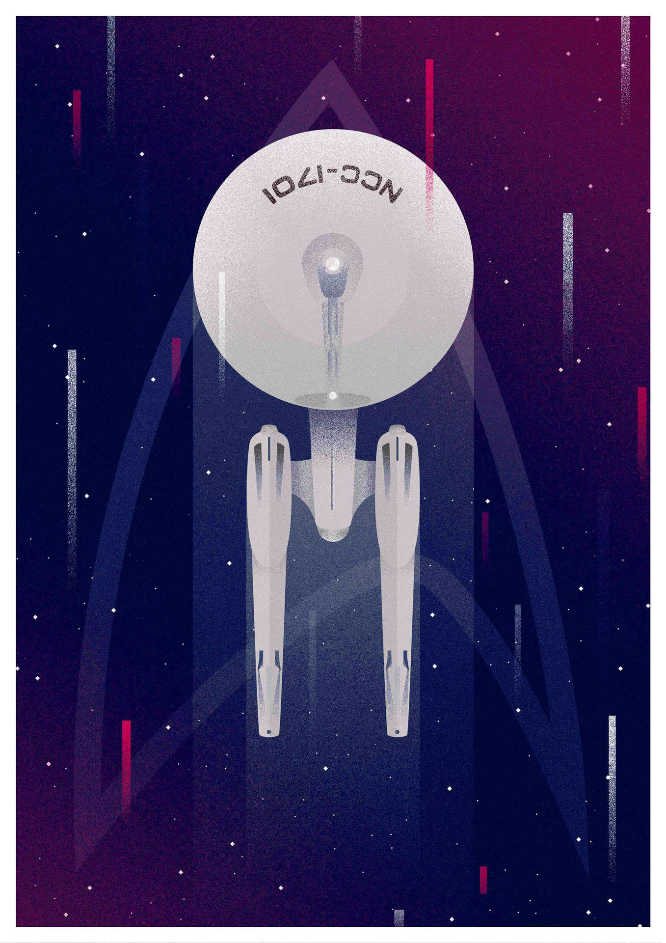 1357x1920 Download Star Trek iPhone Digital Art Wallpaper