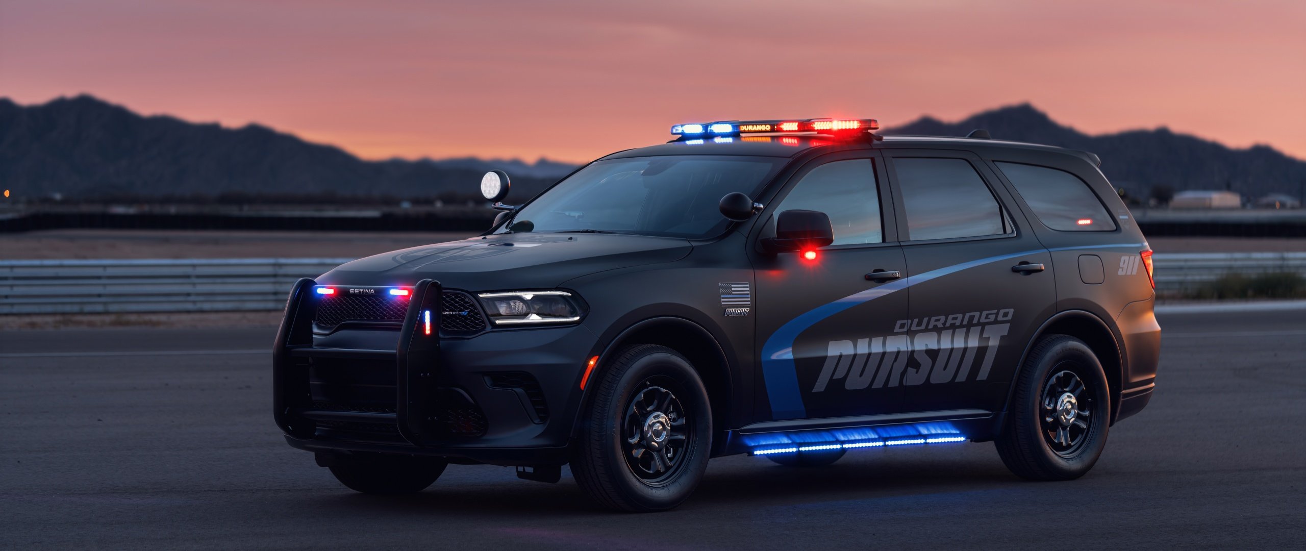 2560x1080 Dodge Durango Pursuit Wallpaper 4K, Police Cars, 5K