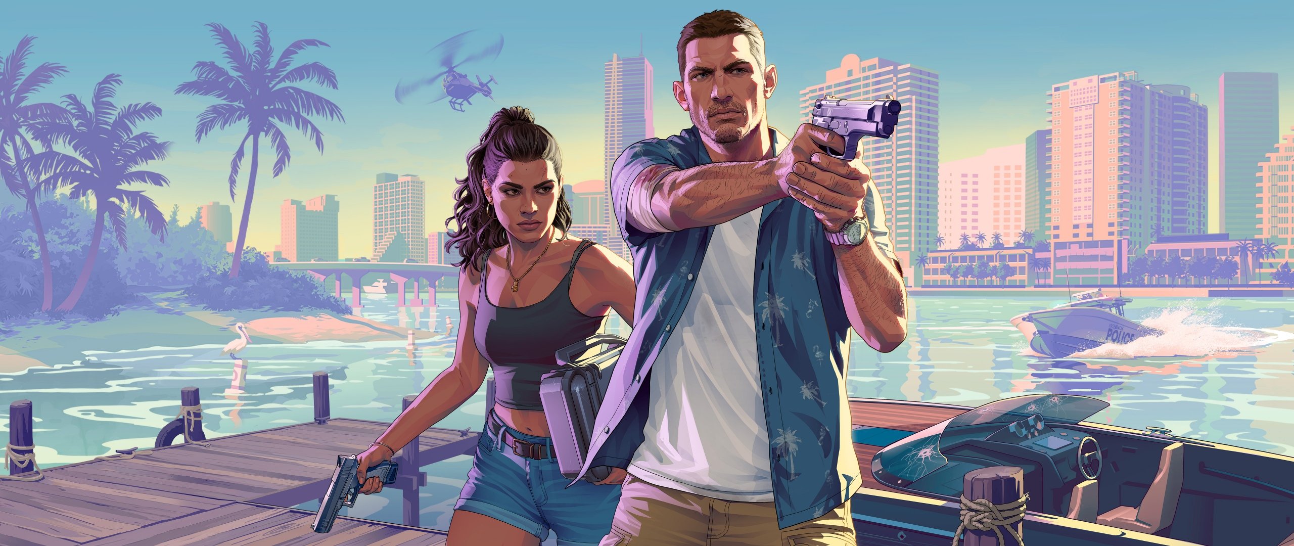 2560x1080 Grand Theft Auto VI Wallpaper 4K, Ultrawide, Lucia Caminos