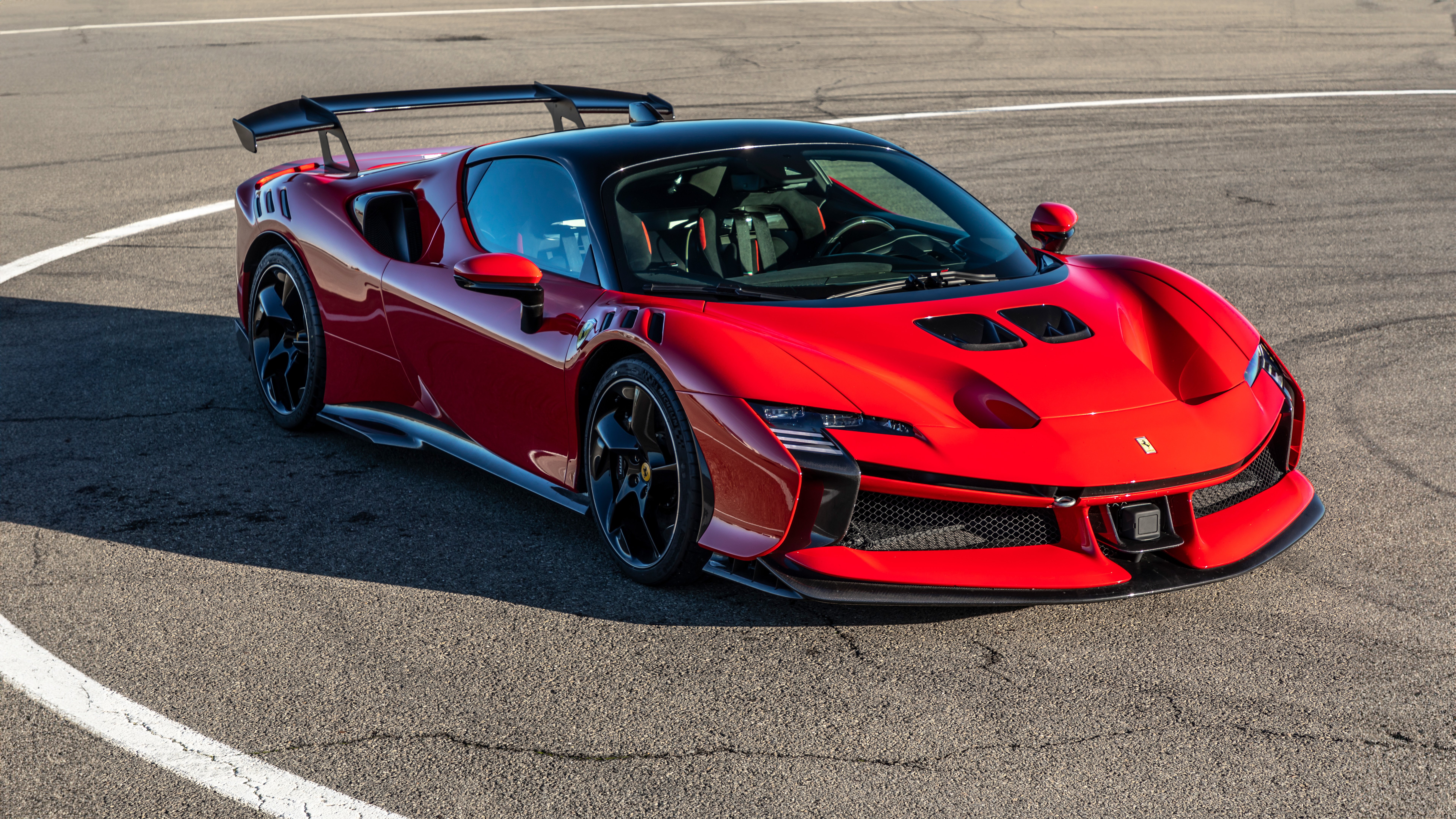 7680x4320 Ferrari SF90 XX Stradale Wallpaper 4K, 8K, 5K, Red cars