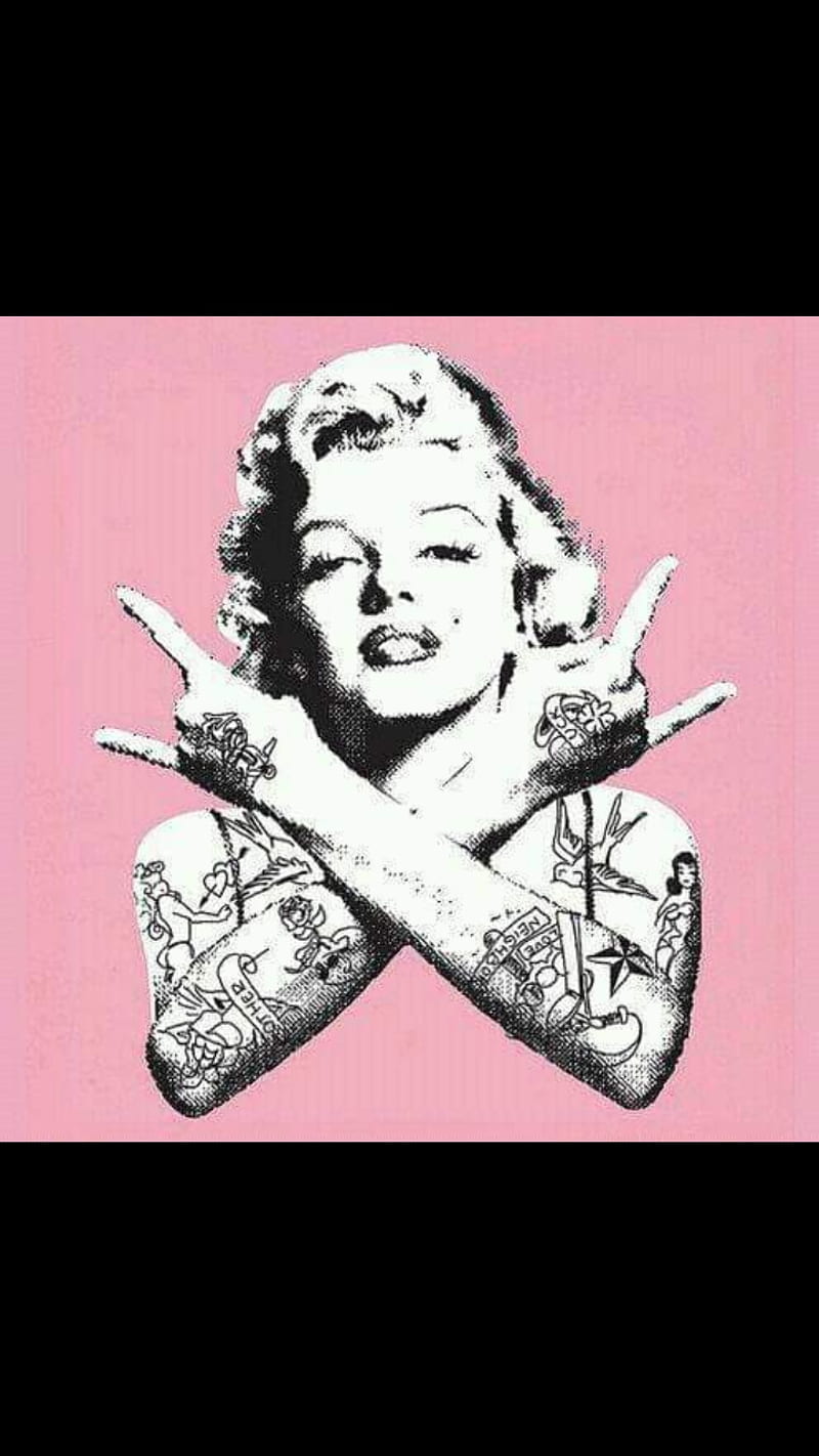800x1422 Gangster Monroe, blondes, boss, female, gang, gangsta, gangster, marilyn monroe, HD phone wallpaper