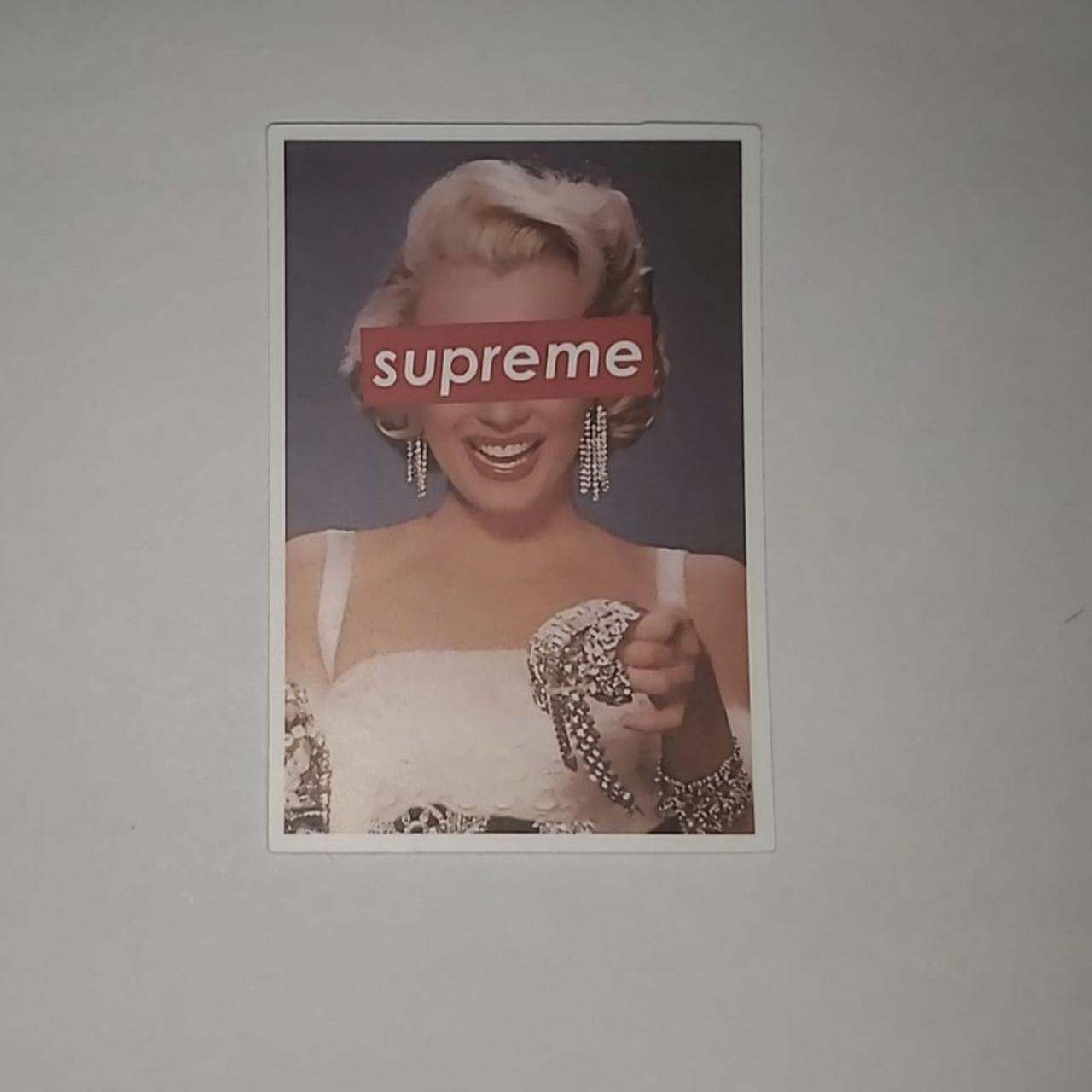 1280x1280 supreme Marilyn Monroe sticker. .. perfect
