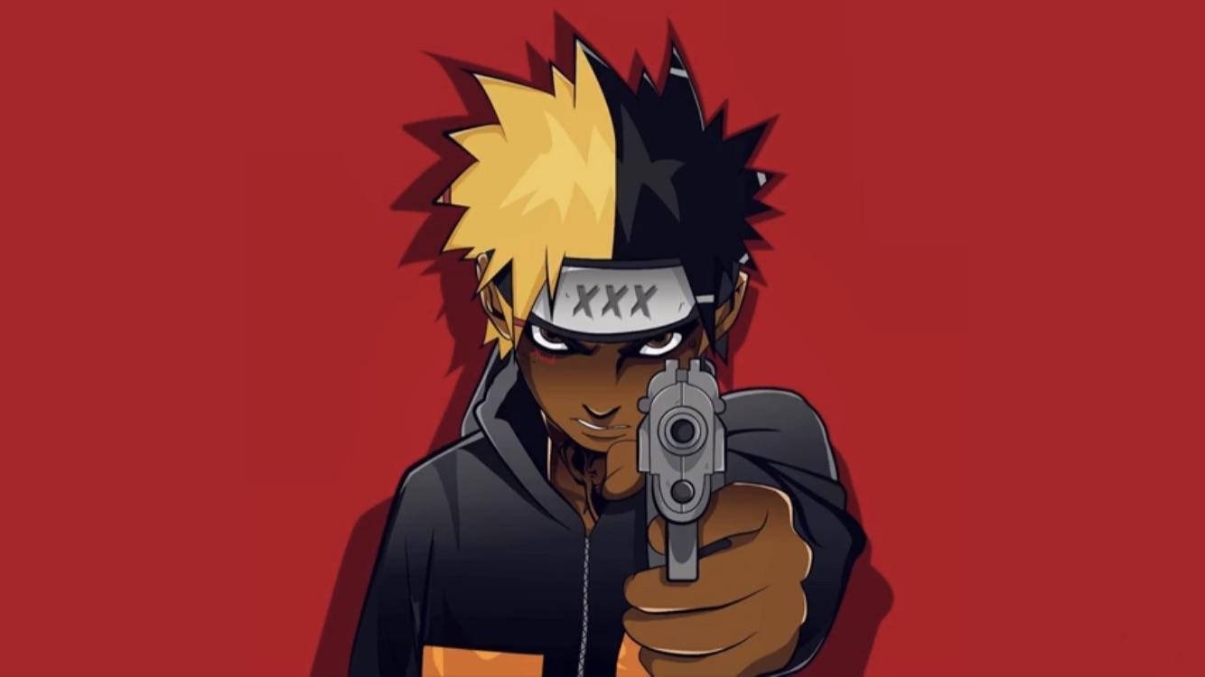 1334x750 Naruto Gucci Wallpaper