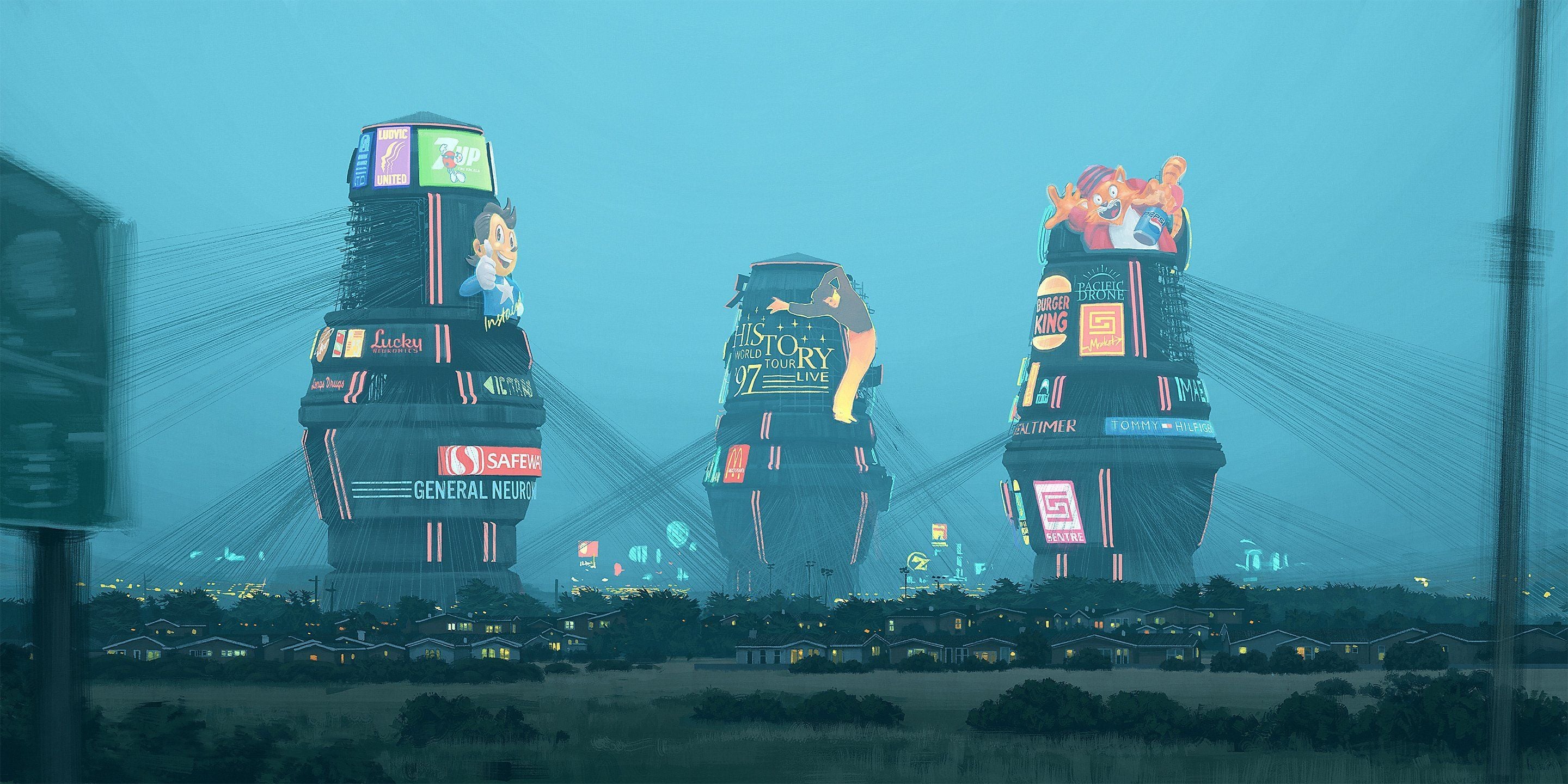 2880x1440 The Electric State Stålenhag [2880x1440]