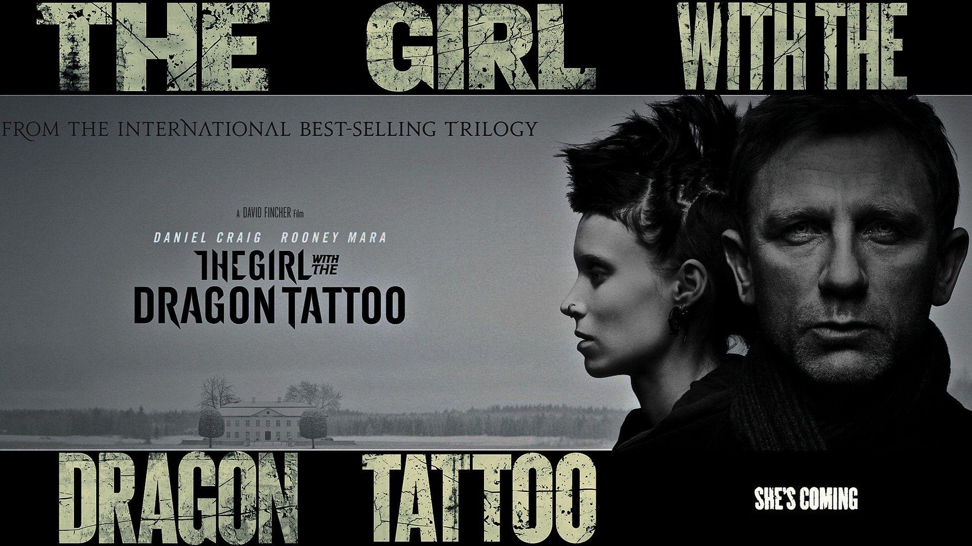 1920x1080 The Girl With The Dragon Tattoo, Rooney Mara, David Fincher