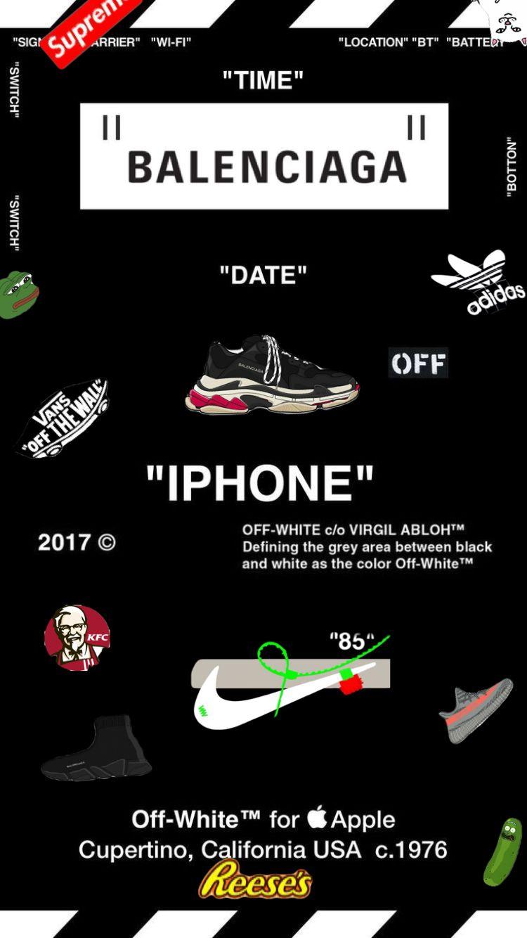 750x1334 Gucci And Balenciaga Wallpaper