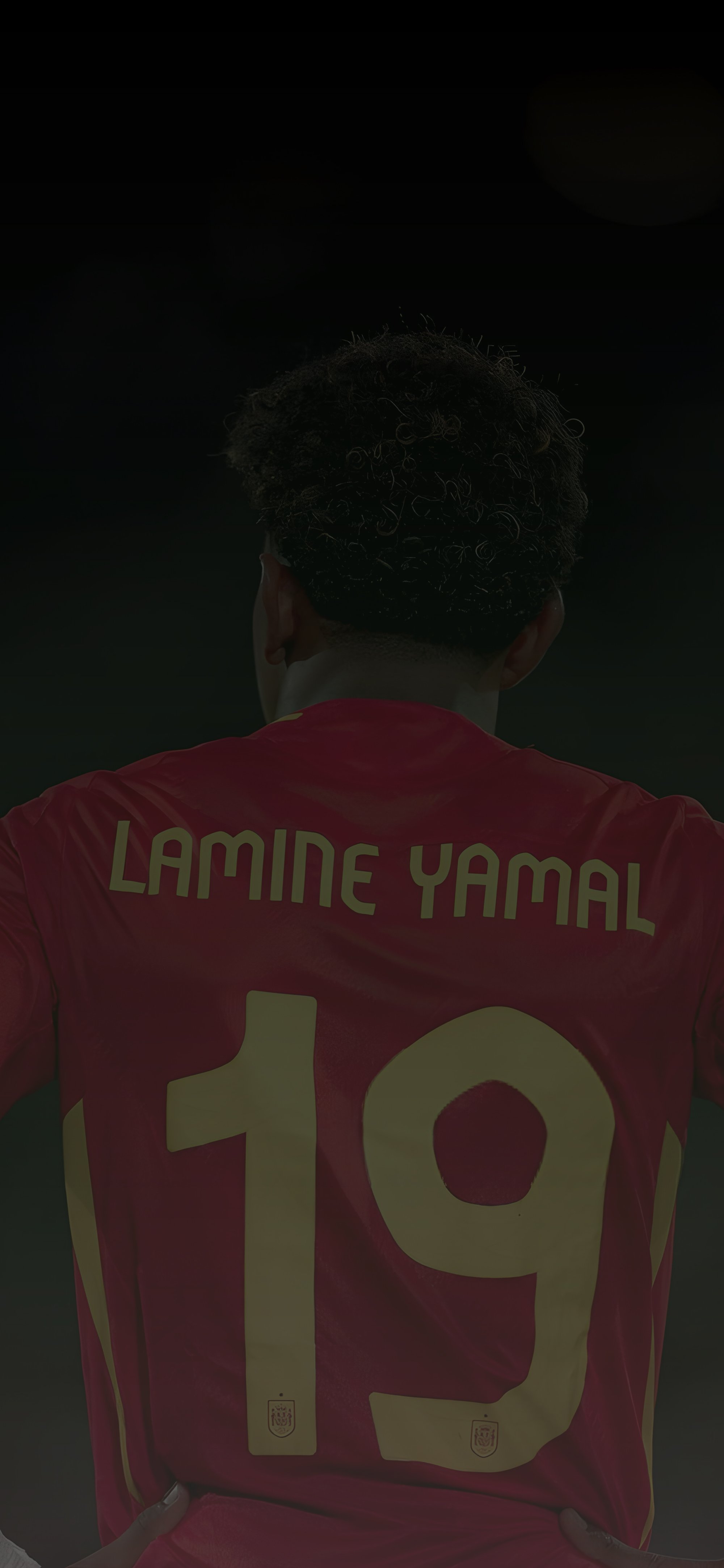 2000x4329 Lamine Yamal Backview Football Wallpaper Sports Wallpaper