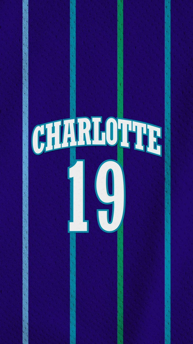 675x1200 Download Charlotte Hornets Number 19 Wallpaper