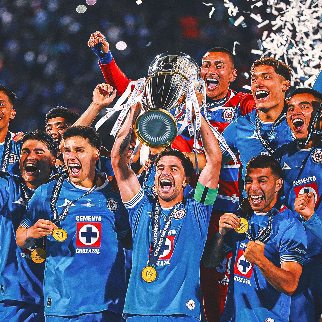1280x1280 Cruz Azul Beats Vancouver Whitecaps 5 0 For CONCACAF Champions Cup Title