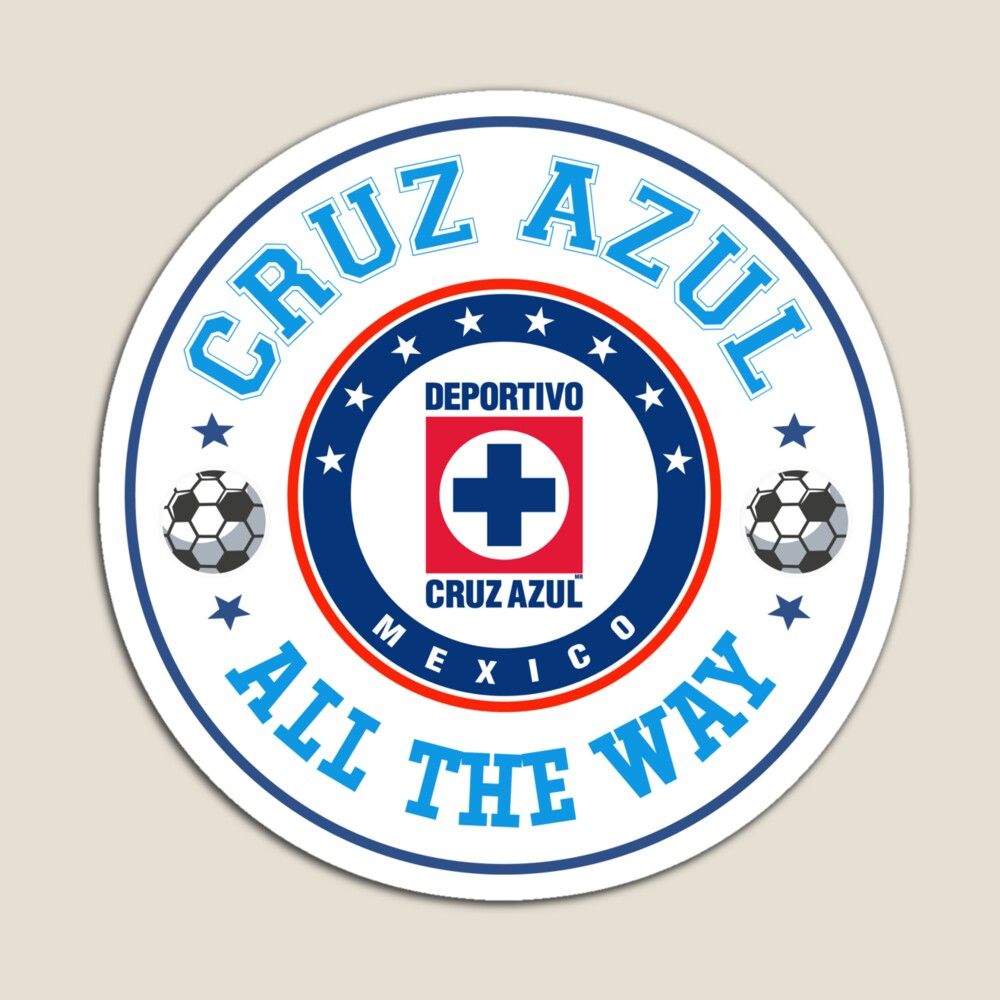1000x1000 Cruz Azul Mexican Team Poster