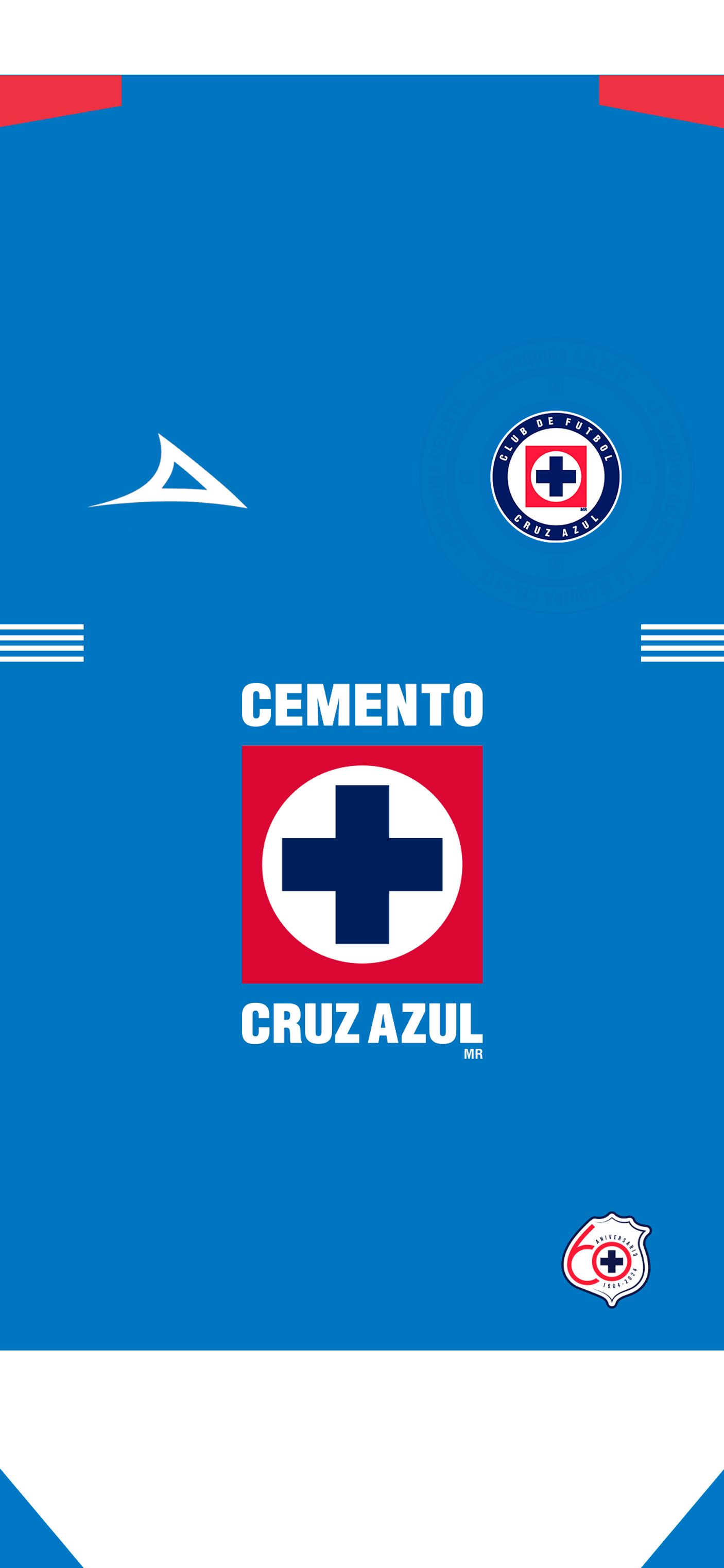 1406x3044 LOS NUEVOS WALLPAPERS DE VISITANTE YA ESTÁN AQUÍ. ¡DESCARGA YA TU FAVORITO! de Futbol Cruz Azul S. A. de C. V