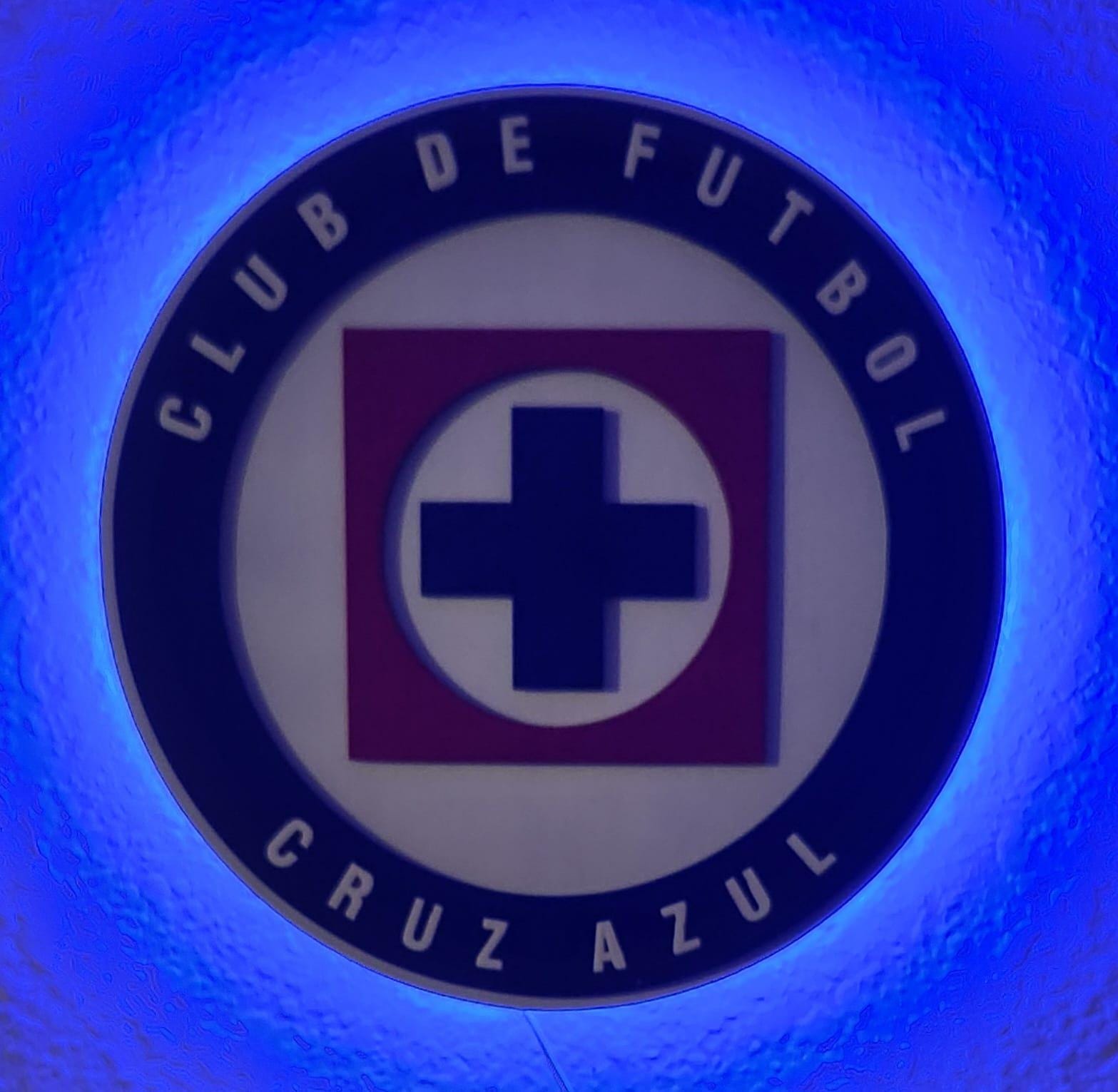 1567x1531 Cruz Azul CF Wooden Sign, Diseño De Madera Del Cruz Azul