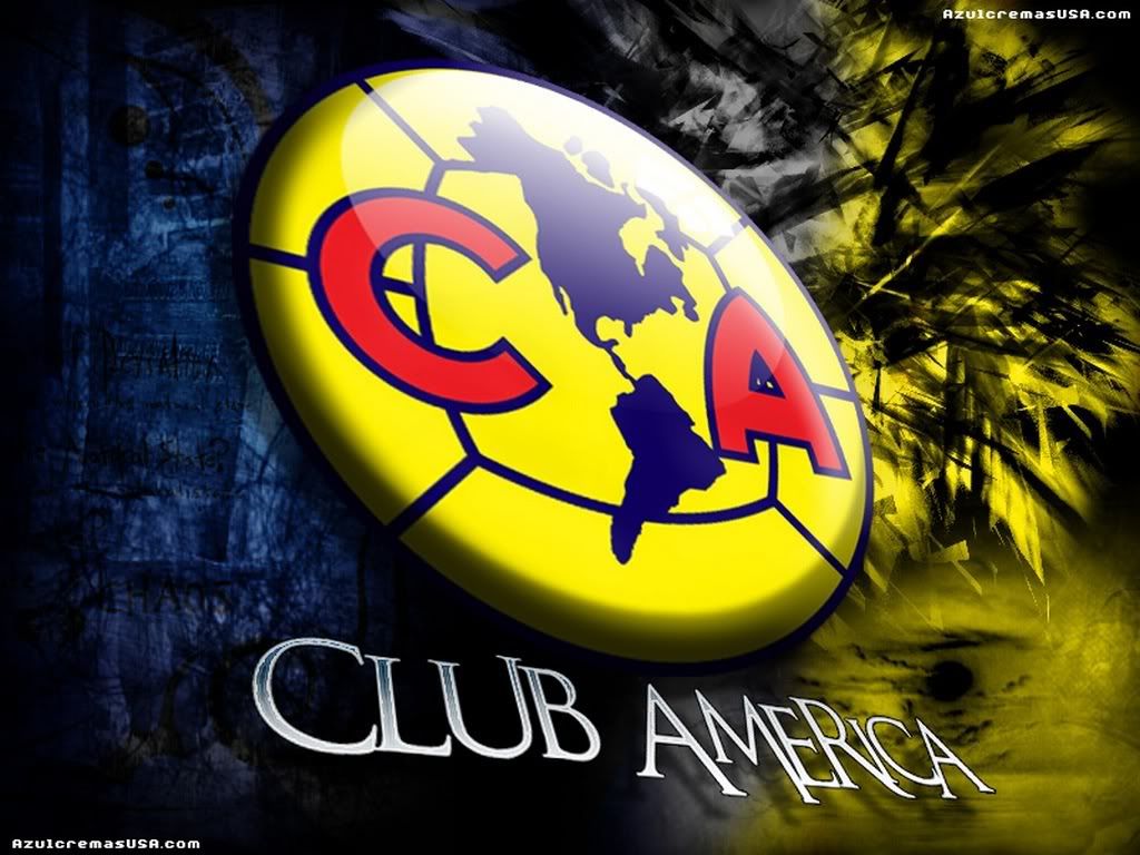 1024x768 Club América Official Logo Mexican Football Club Emblem
