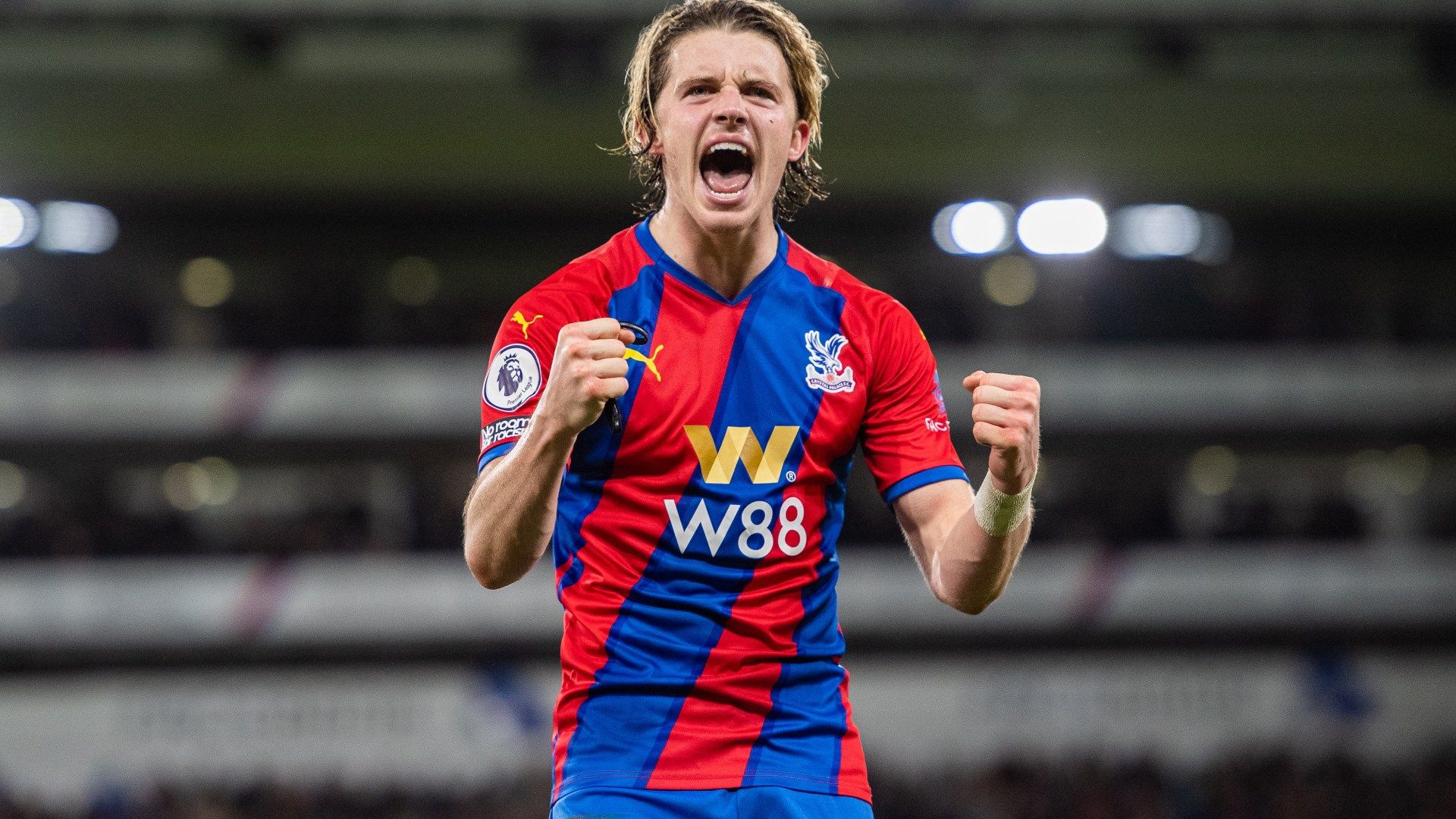 1920x1080 Crystal Palace boss Patrick Vieira insists Chelsea loanee Conor Gallagher is happy at Selhurst Park amid speculation over midfielder's future
