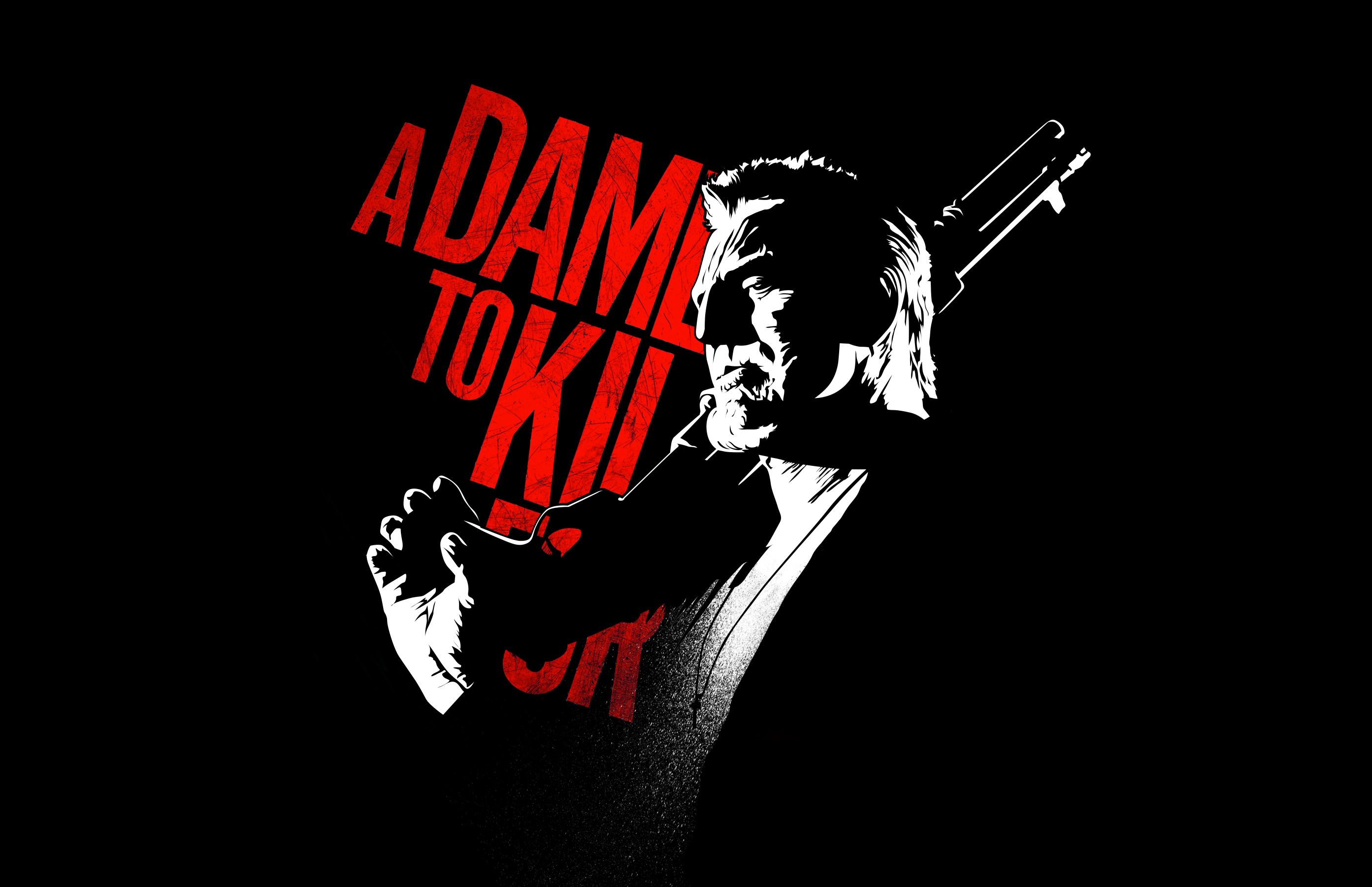 2786x1801 Wallpaper shotgun, Mickey Rourke, A Dame to Kill For, Sin City Marv for mobile and desktop, section фильмы, resolution 2786x1801