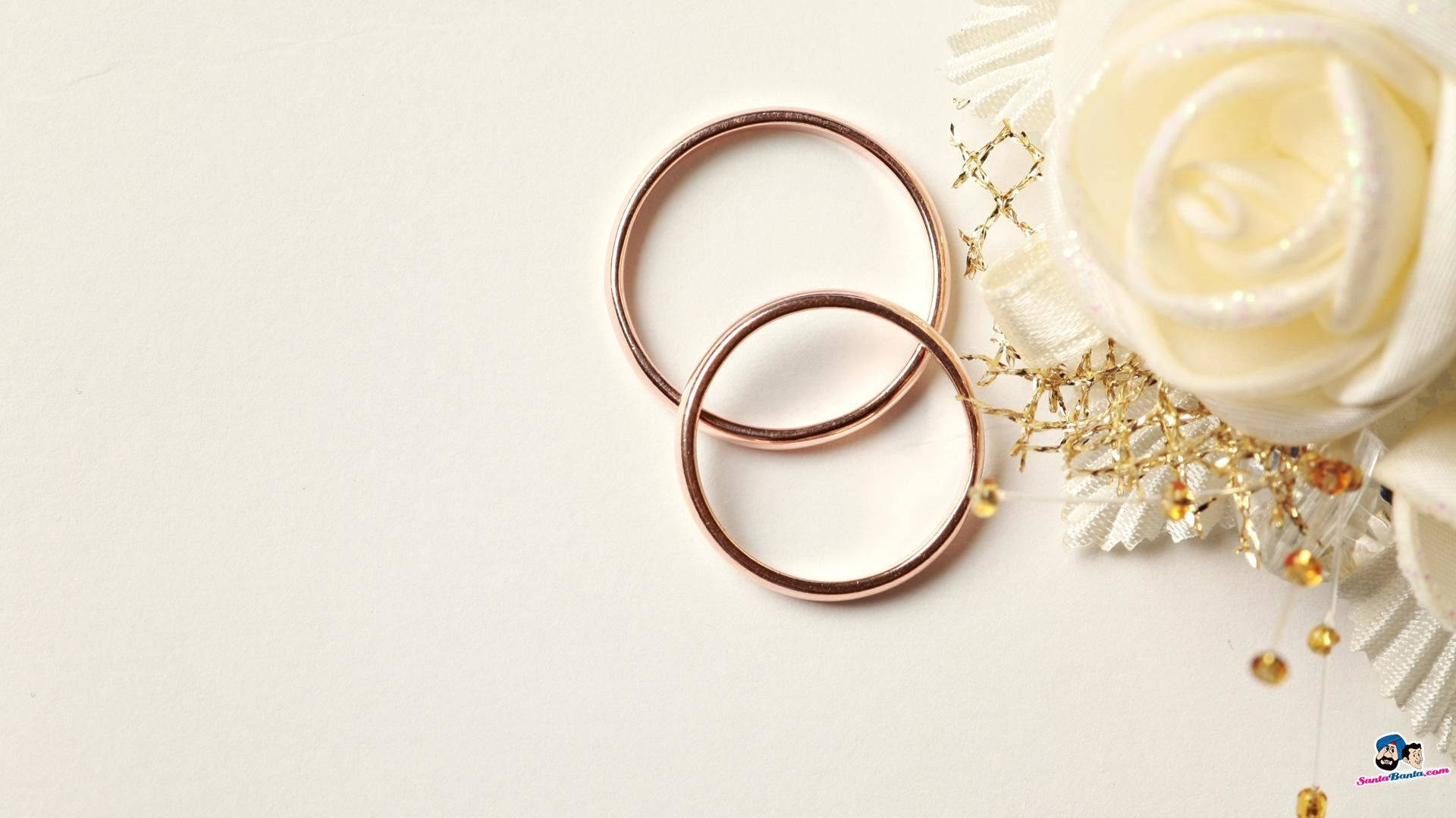 1920x1080 Download Bronze Wedding Rings Wallpaper