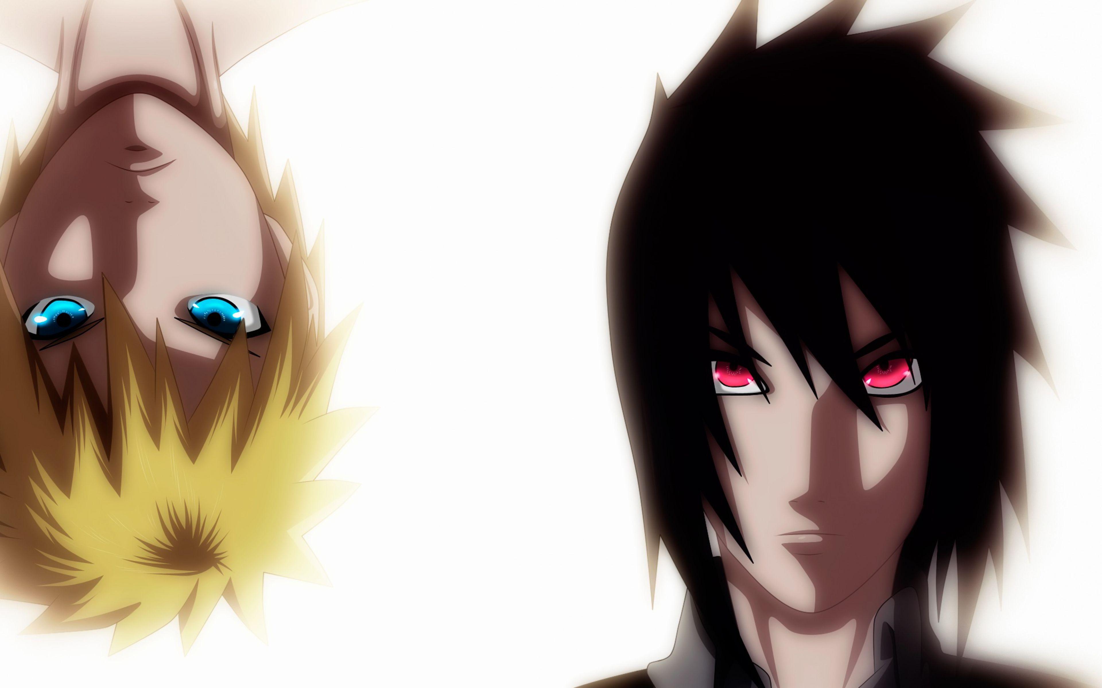 Naruto Vs Sasuke 4 K Hd Wallpaper - Wikidraw