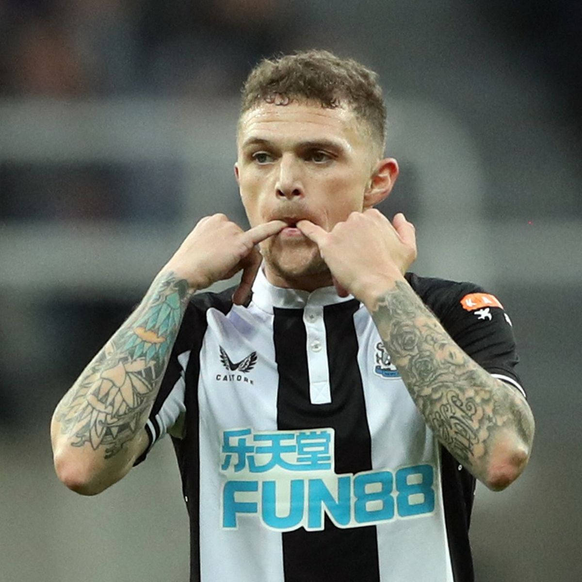 1200x1200 Download Kieran Trippier Whistles Wallpaper