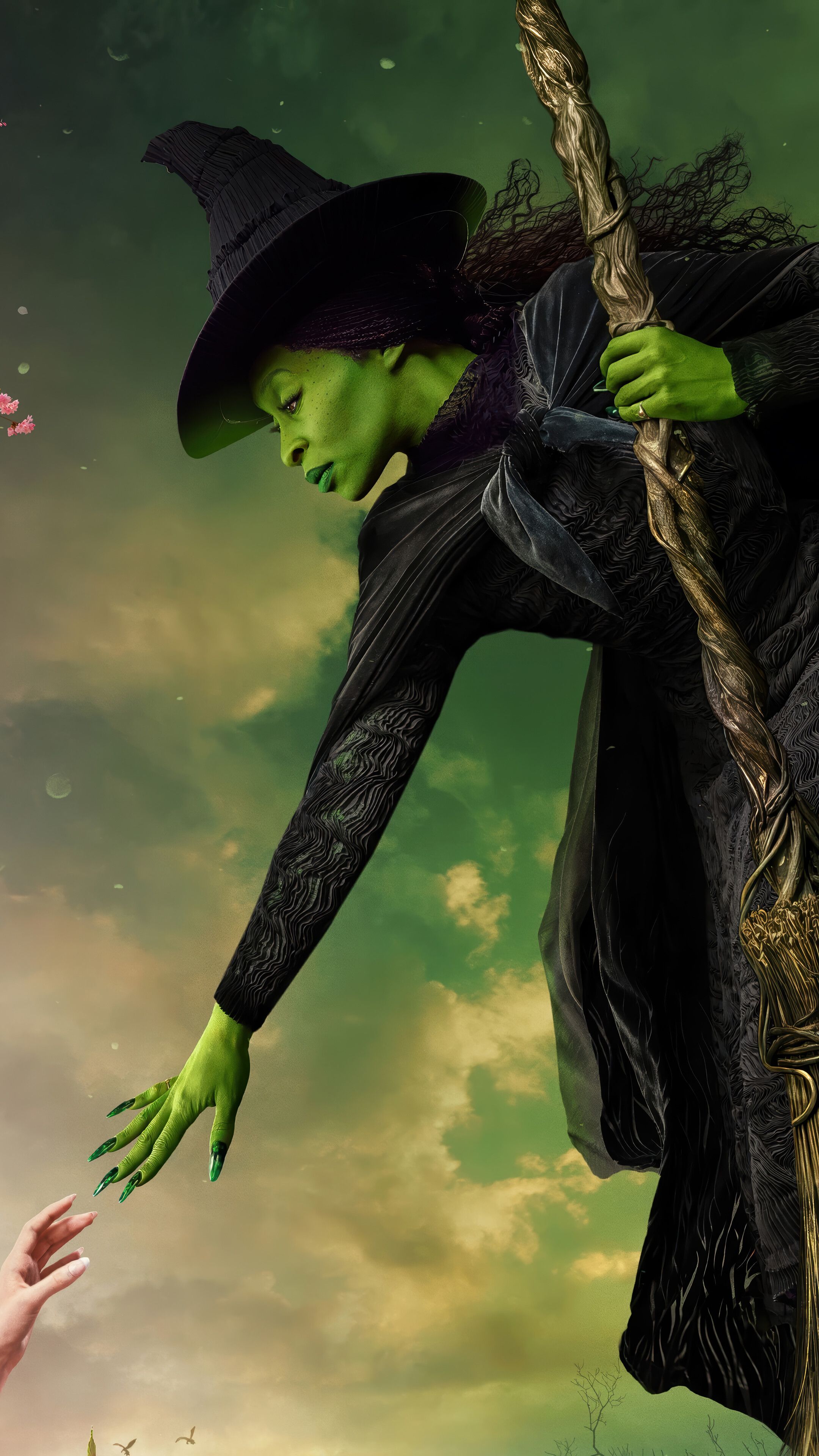 2160x3840 Wicked 2024 Cynthia Erivo Elphaba 4K Wallpaper iPhone HD Phone b