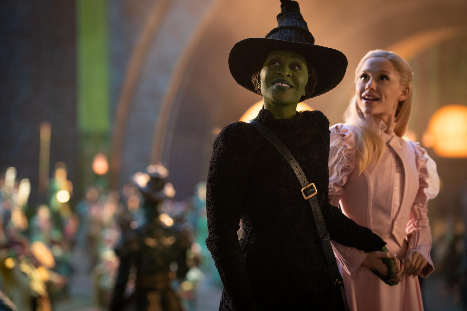 1920x1280 Wicked 4K Ultra HD Wallpaper: Cynthia Erivo & Ariana Grande Shine