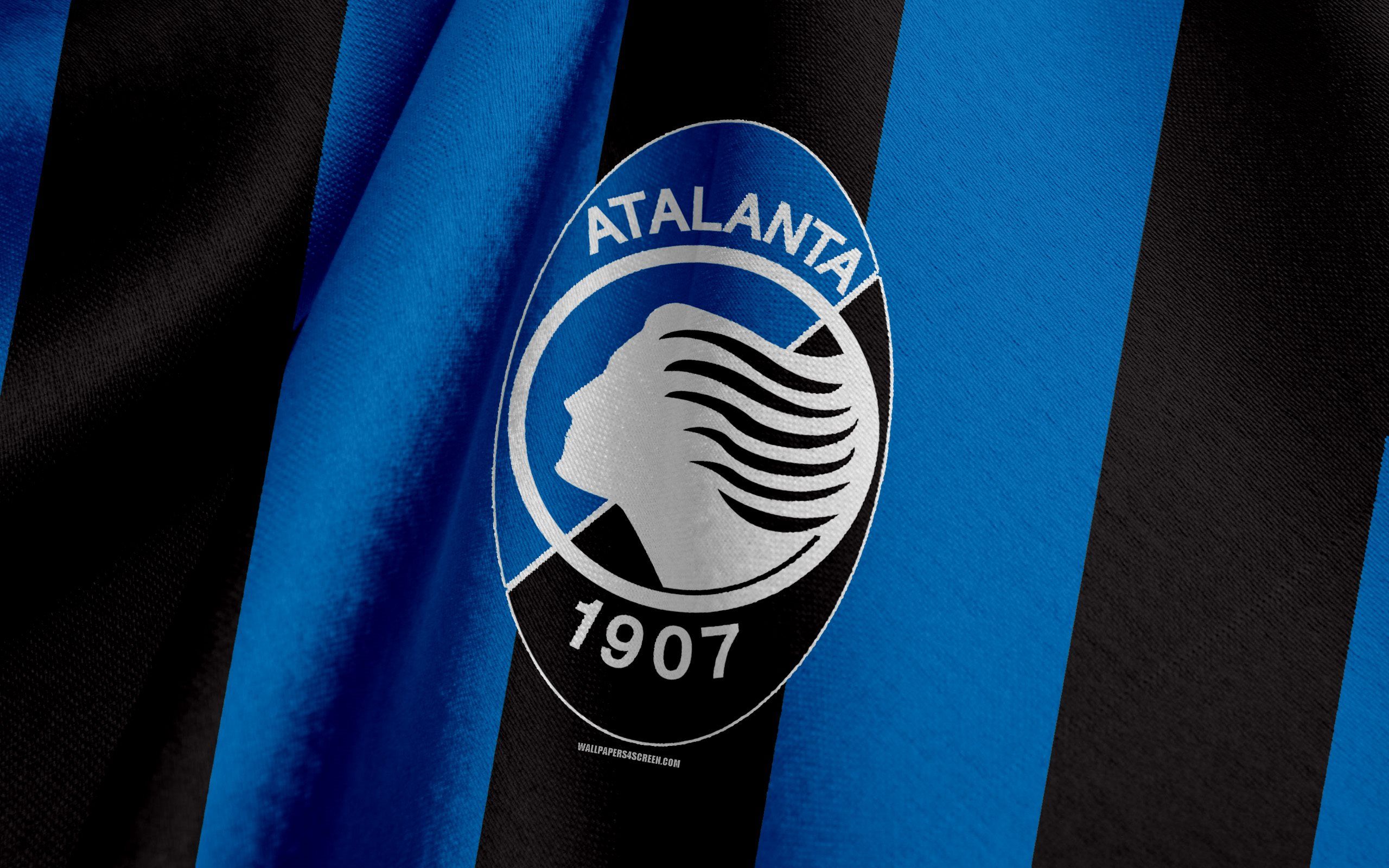 2560x1600 Desktop wallpaper: Atalanta B C, Sports, Emblem, Logo, Soccer 4K free download for PC. 1511090