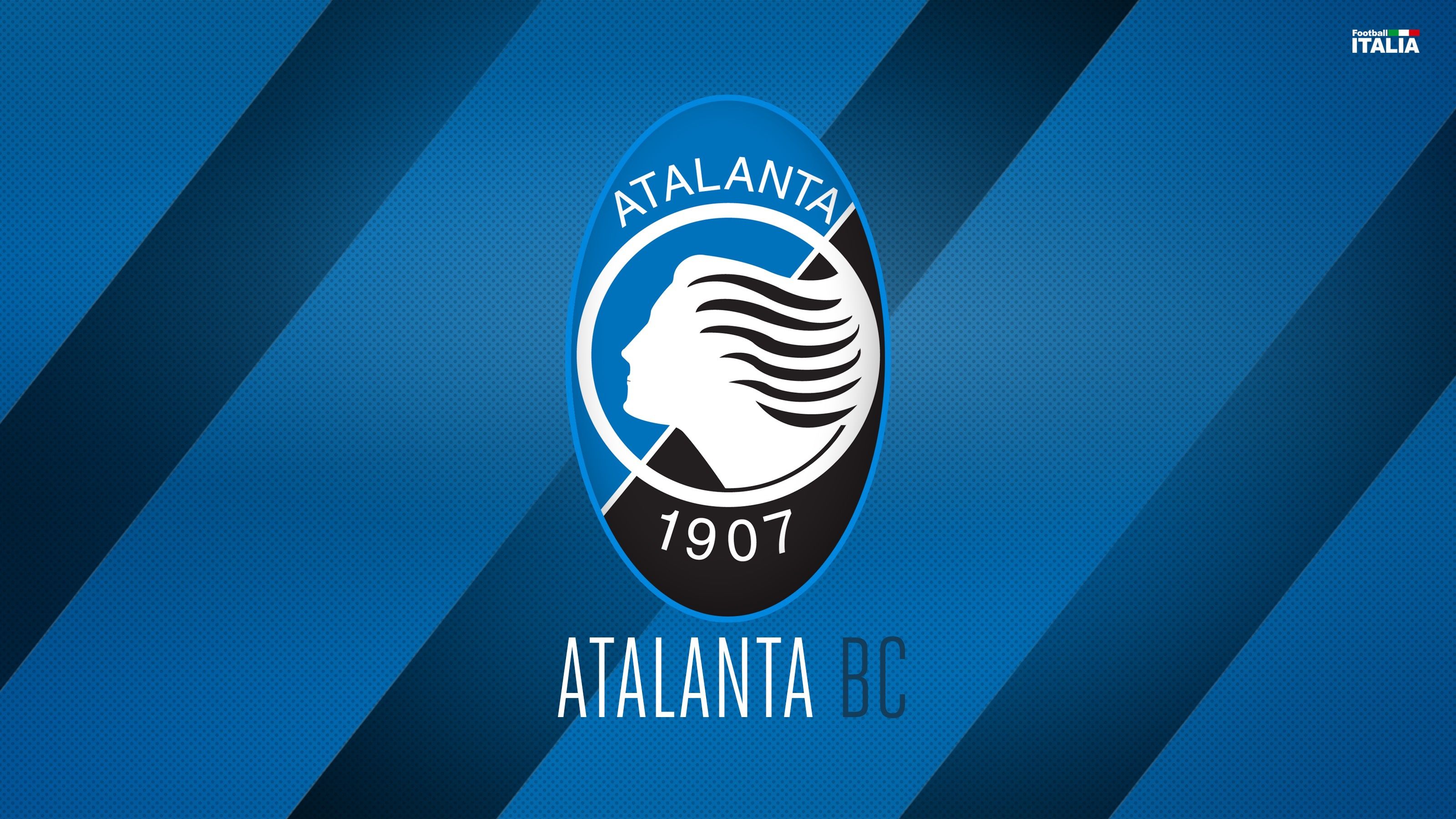 3200x1800 Wallpaper wallpaper, logo, football, Sport, Italia, Serie A, Atalanta for mobile and desktop, section спорт, resolution 3200x1800