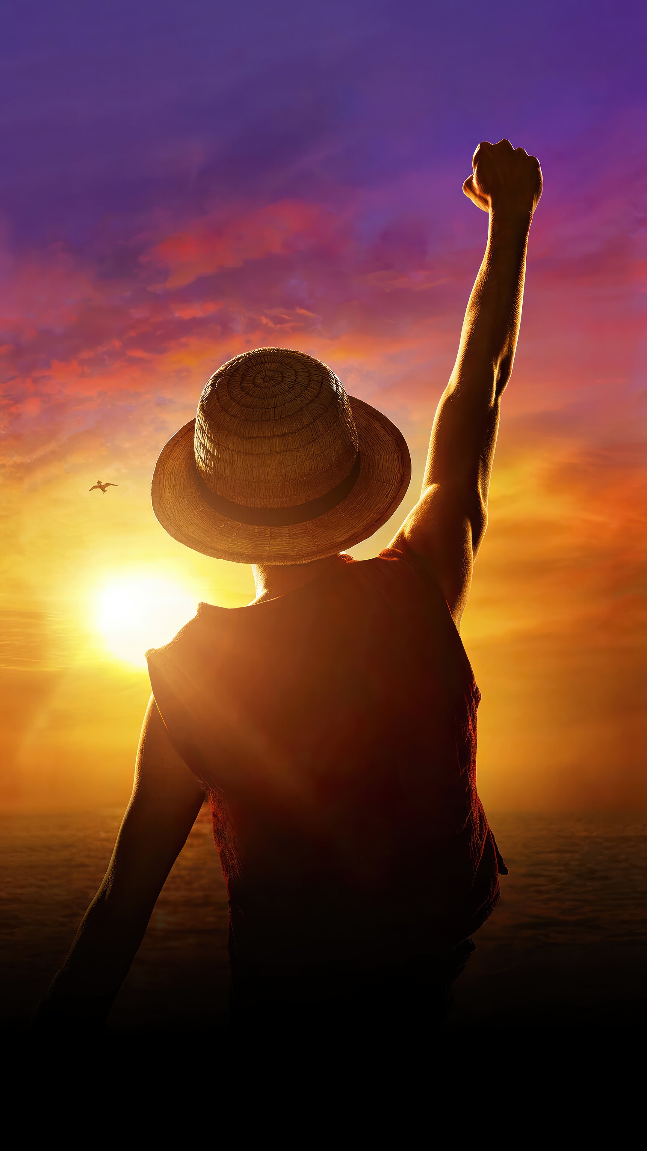 2160x3840 One Piece Live Action Luffy Netflix Series 4K Wallpaper iPhone HD Phone k