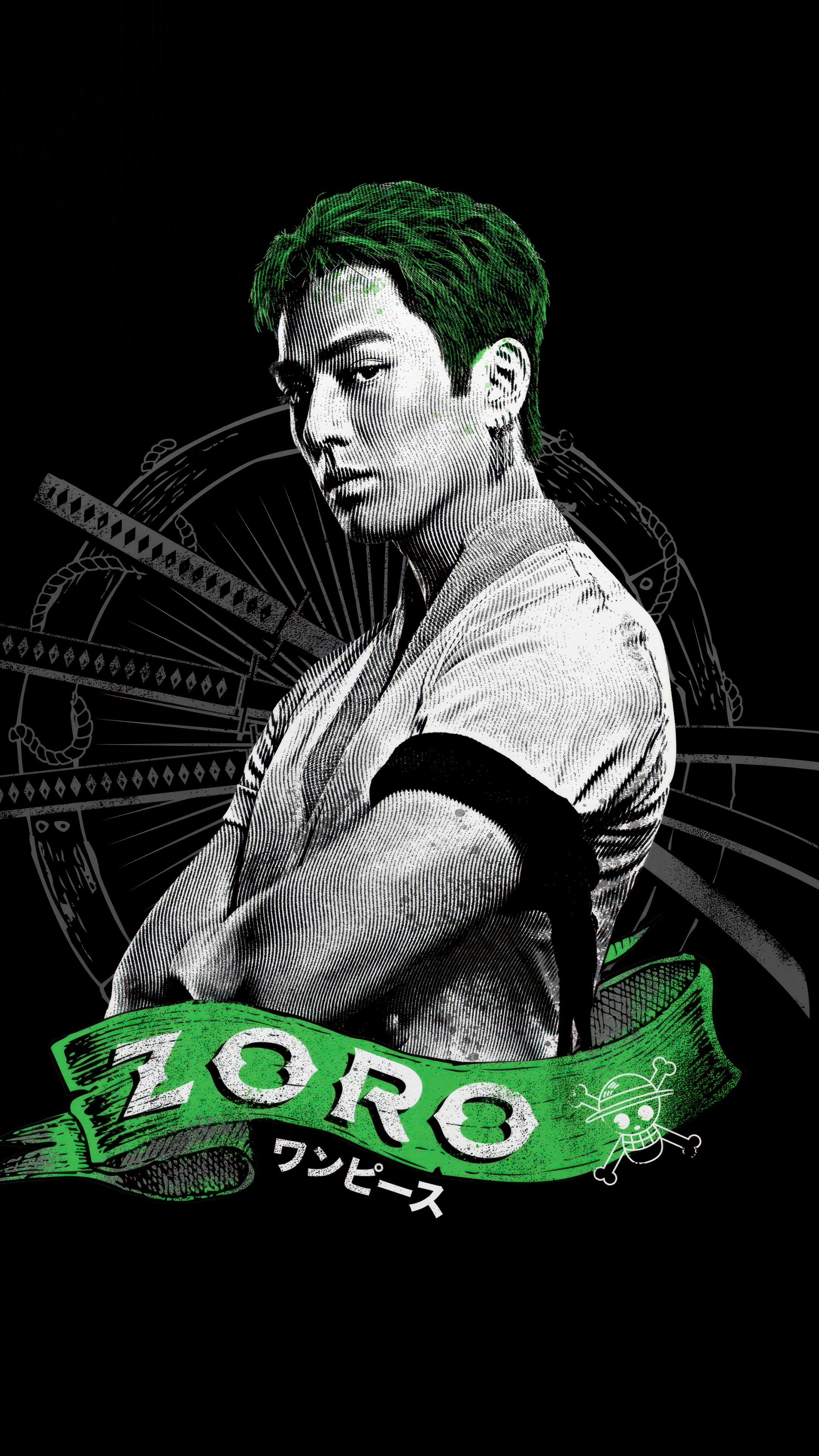2160x3840 Mackenyu as Zoro Wallpaper 4K, One Piece, Netflix series