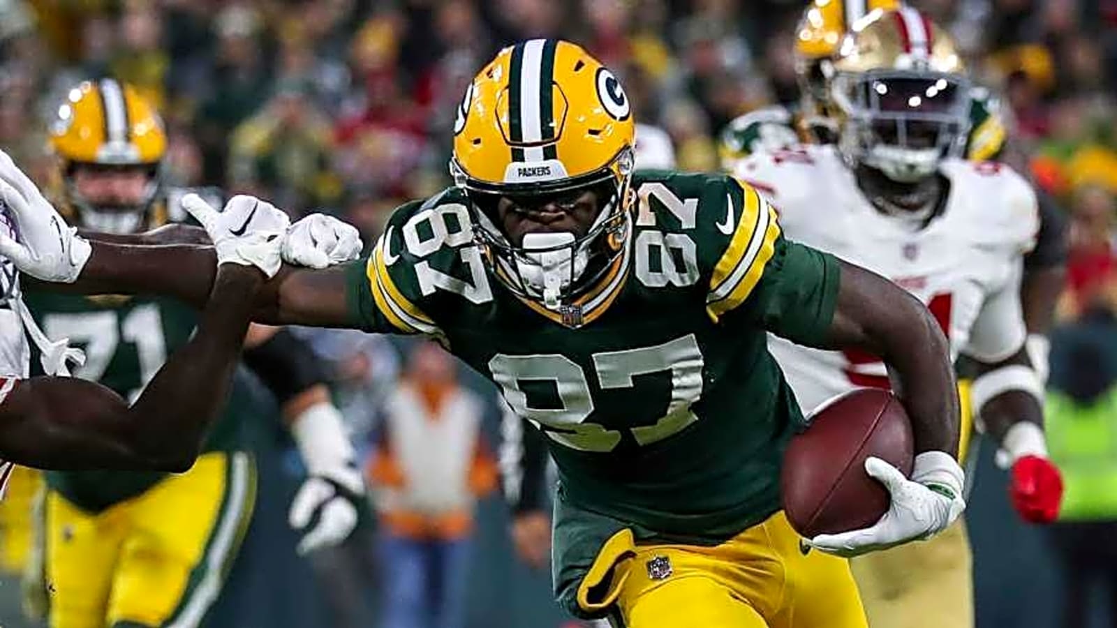 1600x900 Patriots Sign WR Romeo Doubs to Huge Contract
