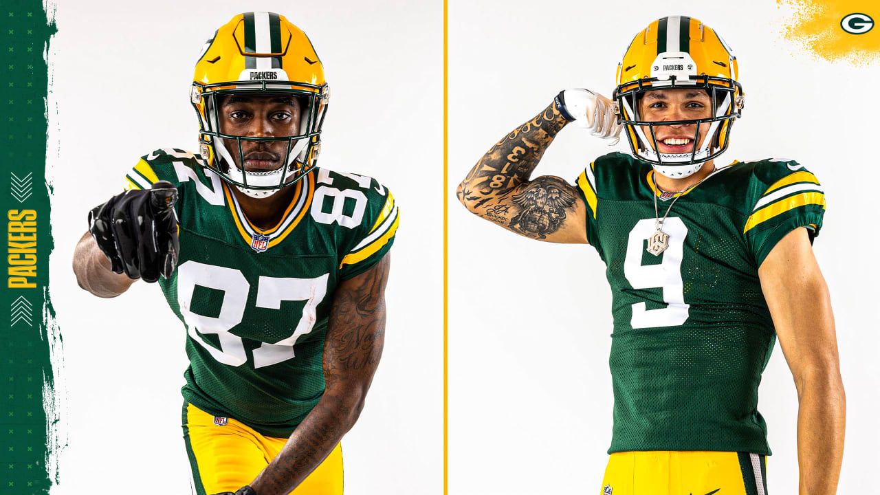 1280x720 Photos: Packers' Romeo Doubs, Christian Watson attend 2022 NFLPA Rookie Premiere