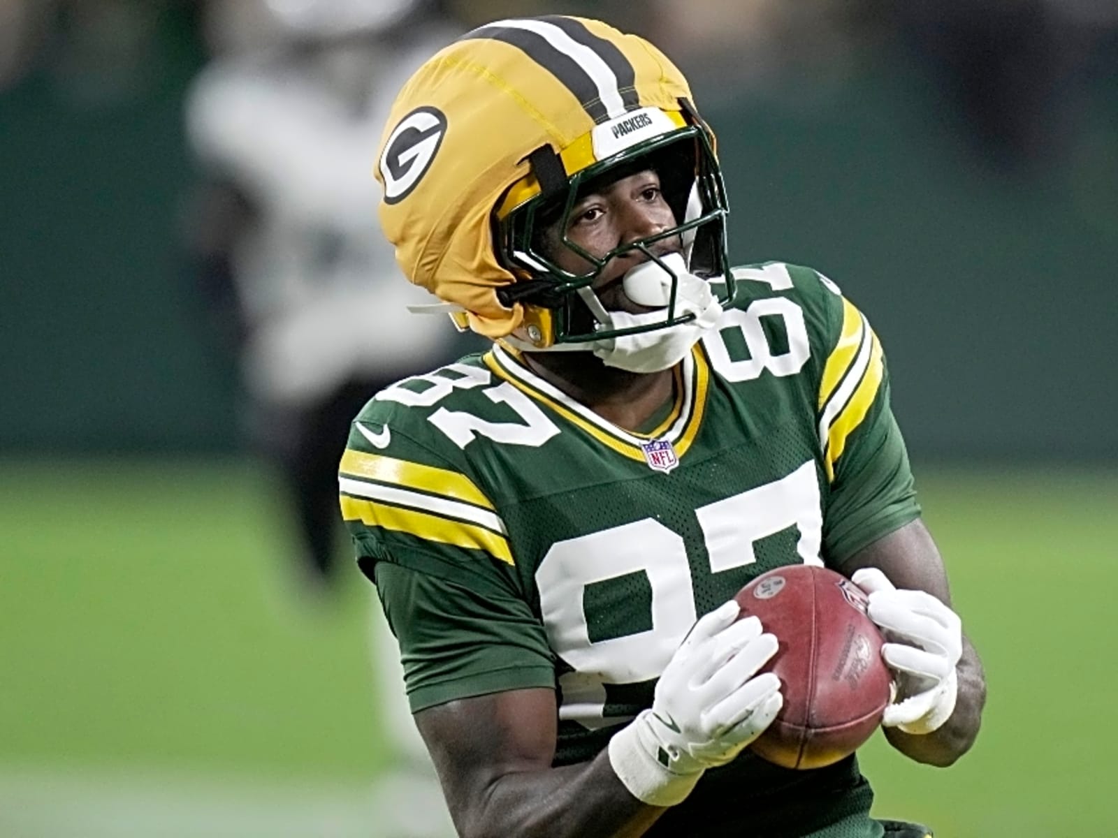 1600x1200 Report: New England Patriots signing former Green Bay Packers WR Romeo Doubs
