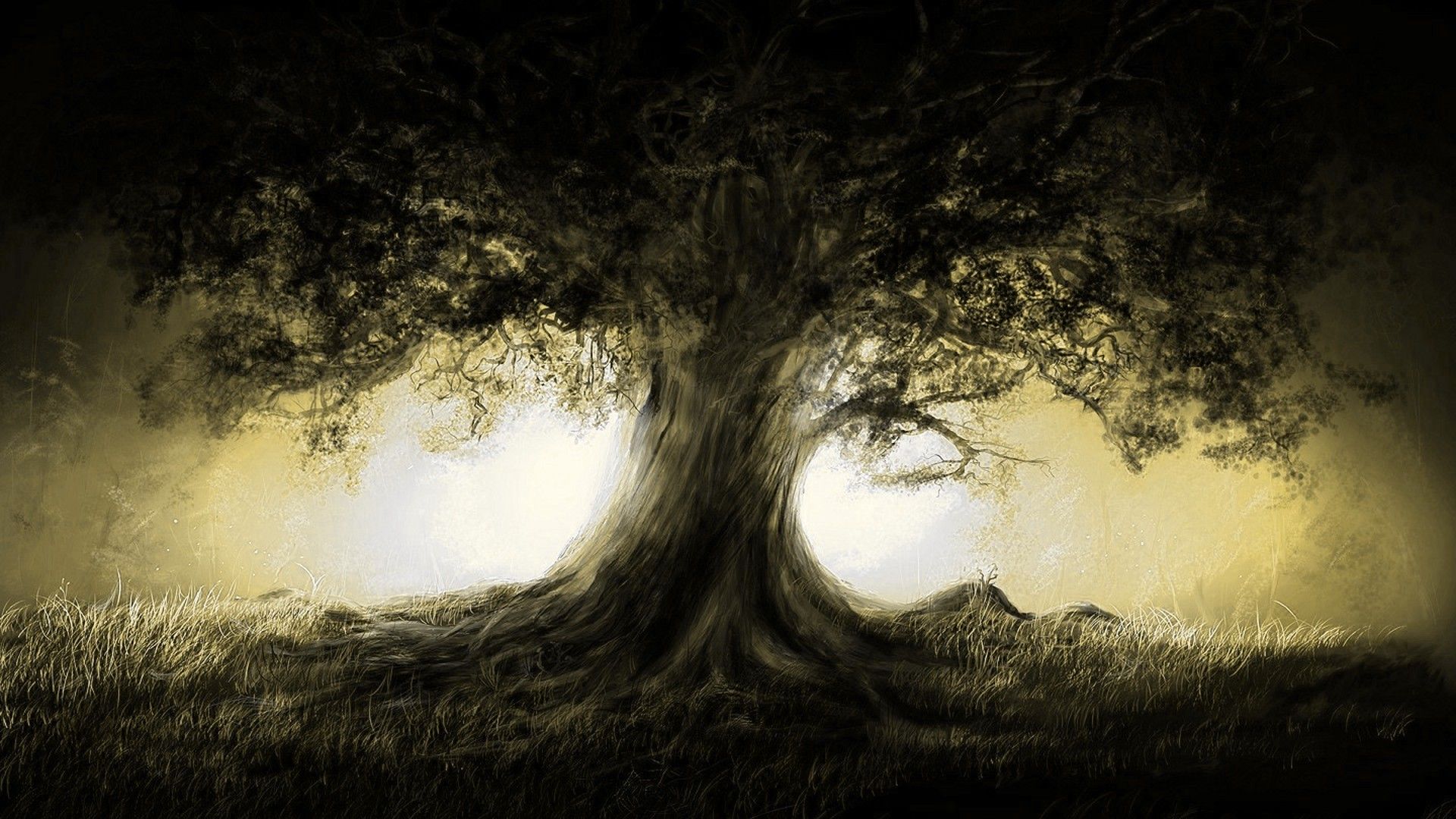 1920x1080 Dark Fantasy Wallpaper