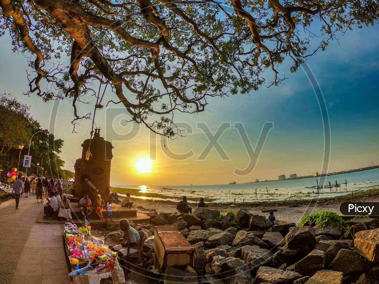 1600x1200 Image Of Colorful Evening Beach View From Kochi NH105523 Picxy