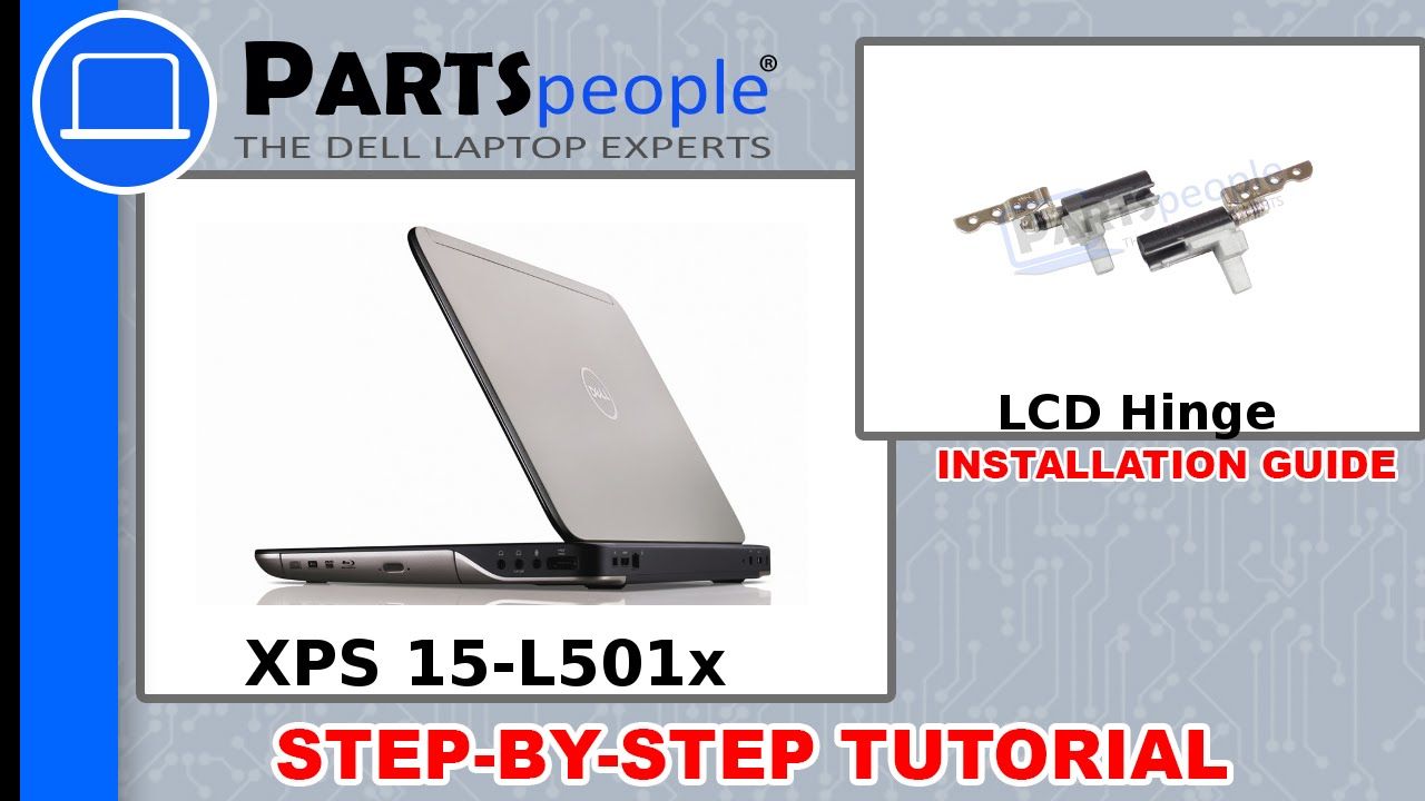 1280x720 Dell XPS 15 L501x (P11F001) LCD Hinge How To Video Tutorial