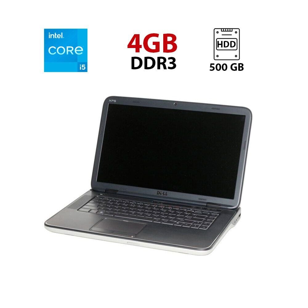 1000x1000 Купить ноутбук Dell XPS L501X / 15.6 (1366x768) TN / Intel Core I5 460M (2 (4) ядра по 2.53.8 GHz) / 4 GB DDR3 / 500 GB HDD / Intel HD Graphics / WebCam в Украине