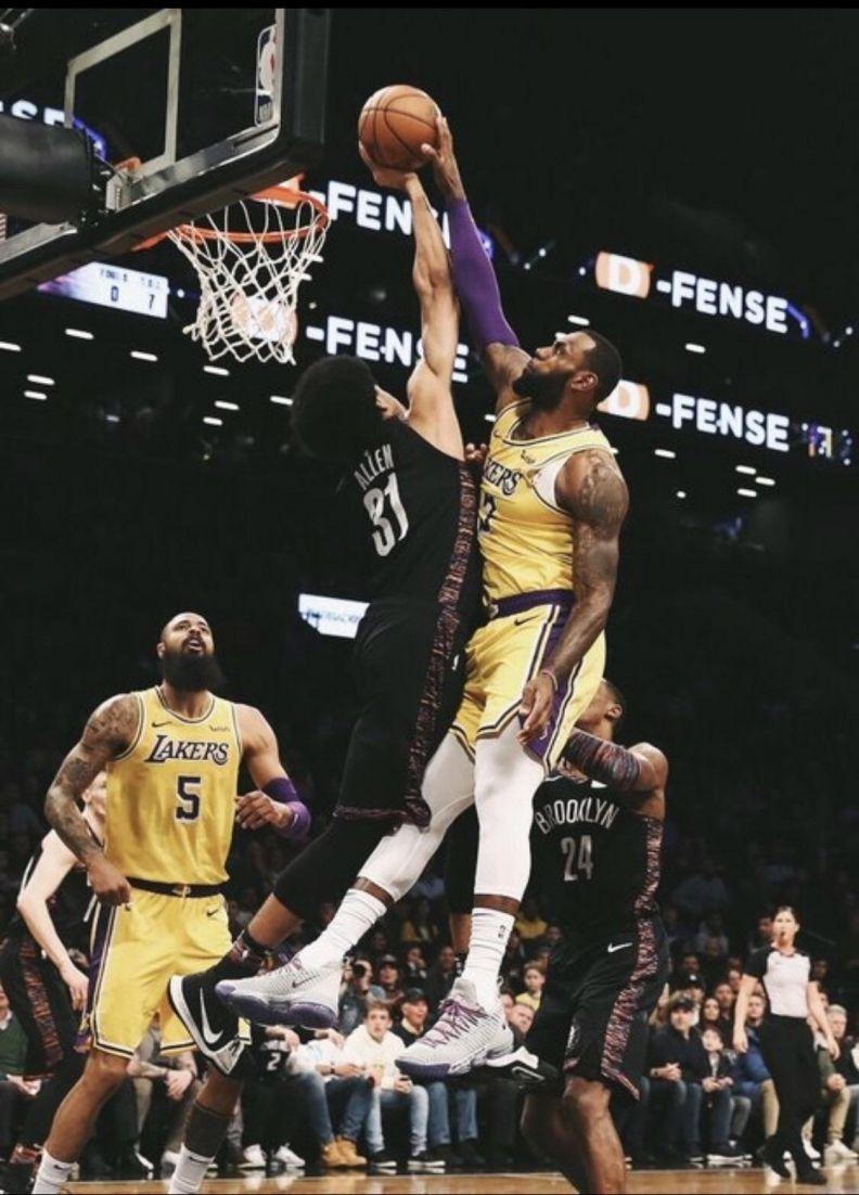 792x1102 Jarrett Allen Blocks Lebron HD Wallpaper Background regarding