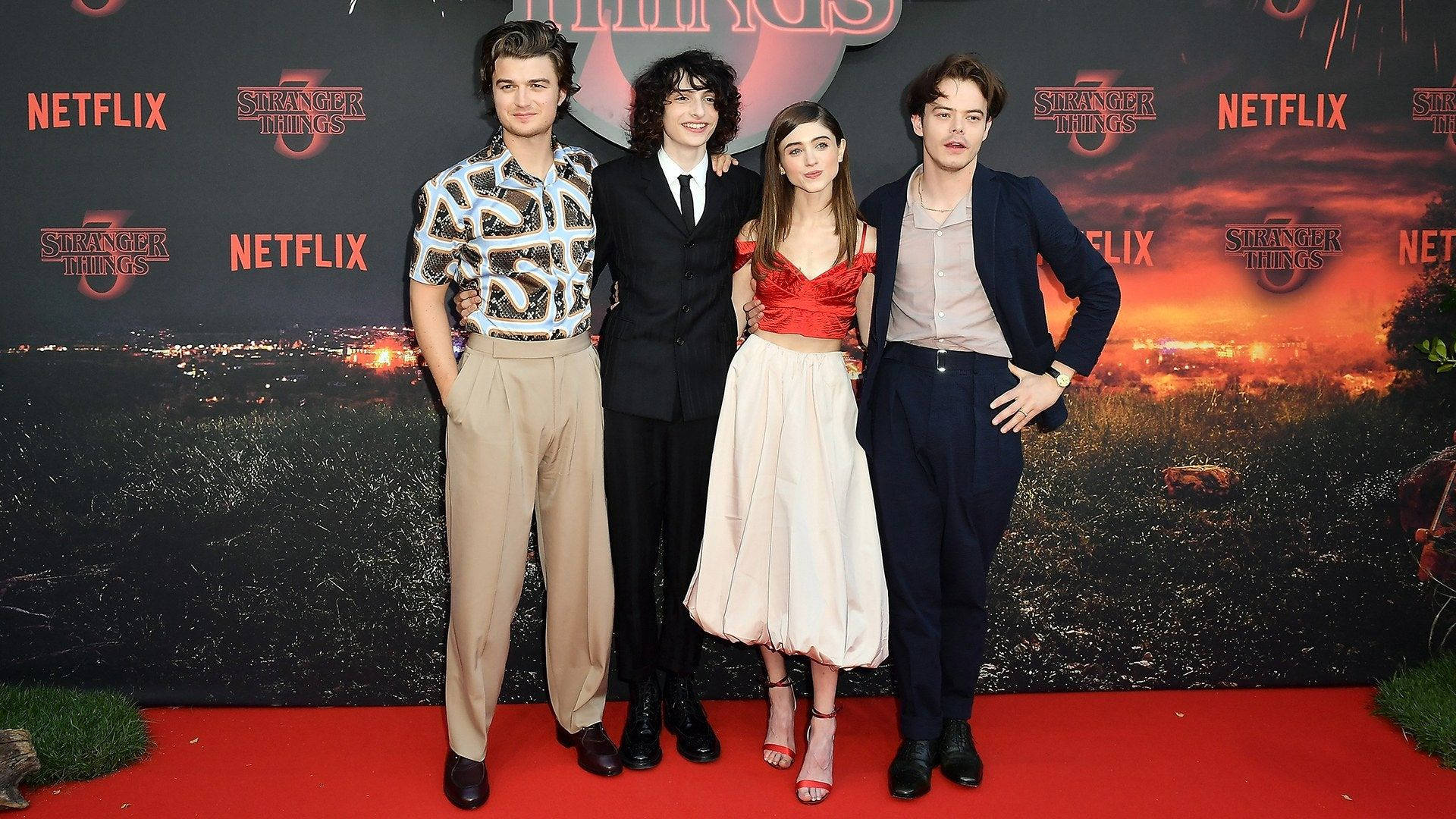 1920x1080 Download Joe Keery Natalia Dyer Charlie Heaton Wallpaper