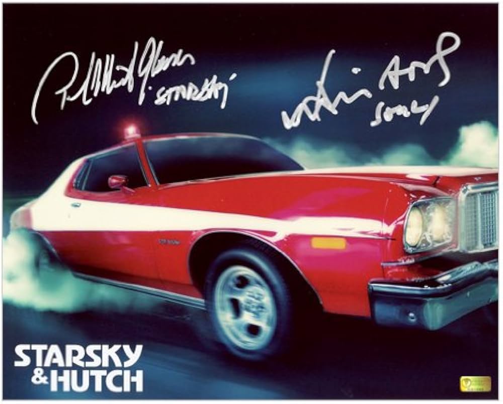 1000x804 David Soul and Paul Michael Glaser Auto 8x10 Starsky and Hutch Torino Photo at Amazon's Entertainment Collectibles Store