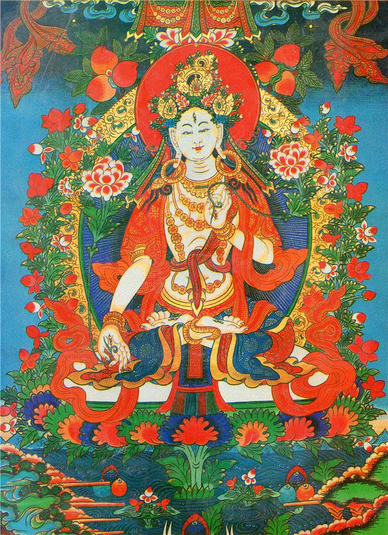 800x1102 Gandhanra Tibetan Thangka Image Tara Thangka HD Image Digital Download, Commercial Use
