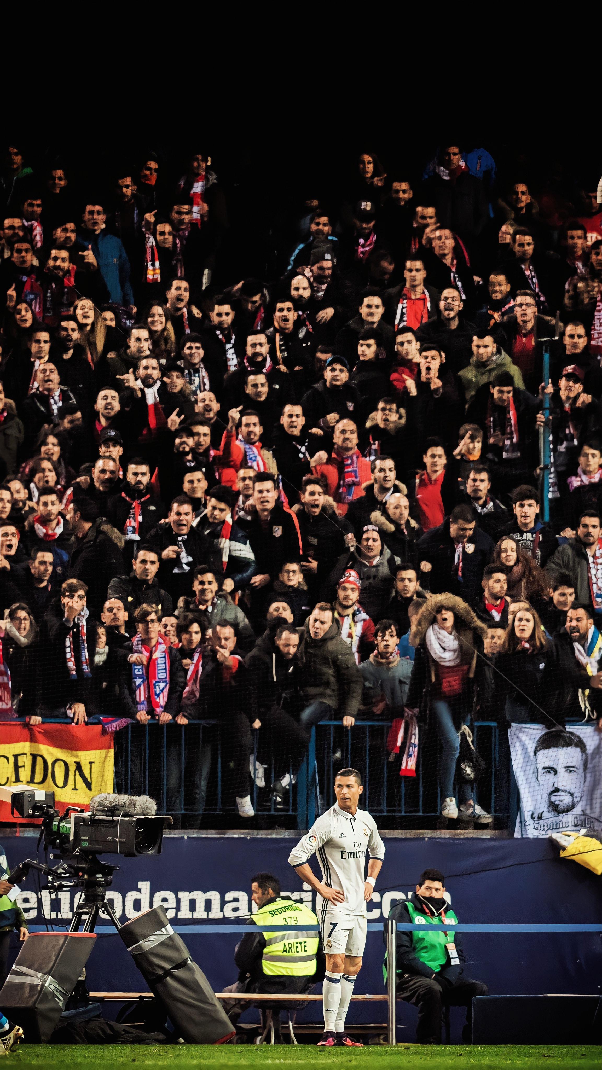 2304x4096 HD Wallpaper from Atletico Madrid VS Real Madrid. [Matchday 6]