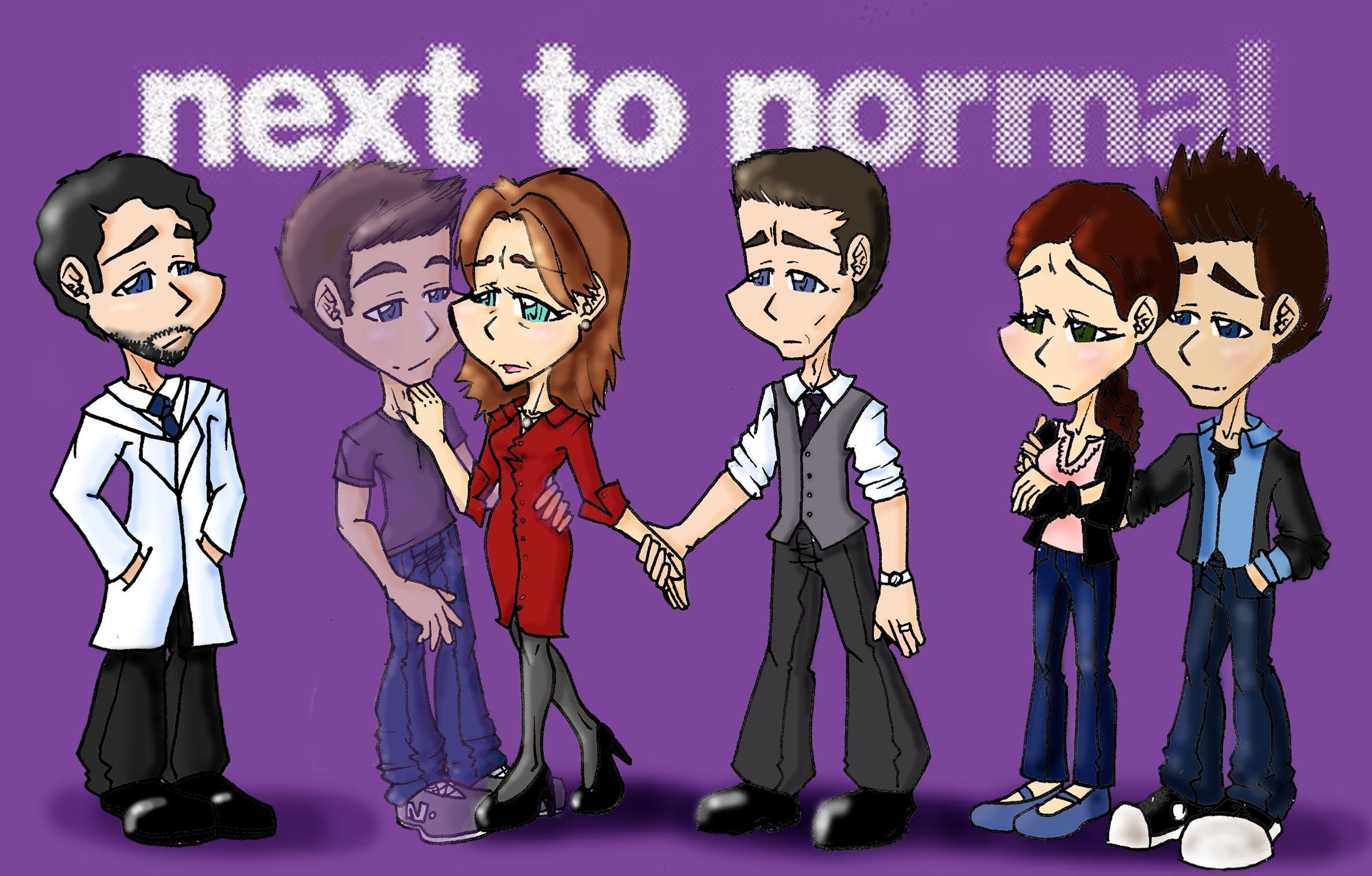 2377x1518 N2N ideas. next to normal, musicals, showtunes