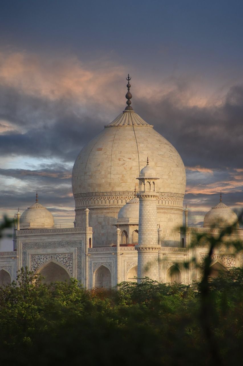 853x1280 India Agra Taj Mahal The