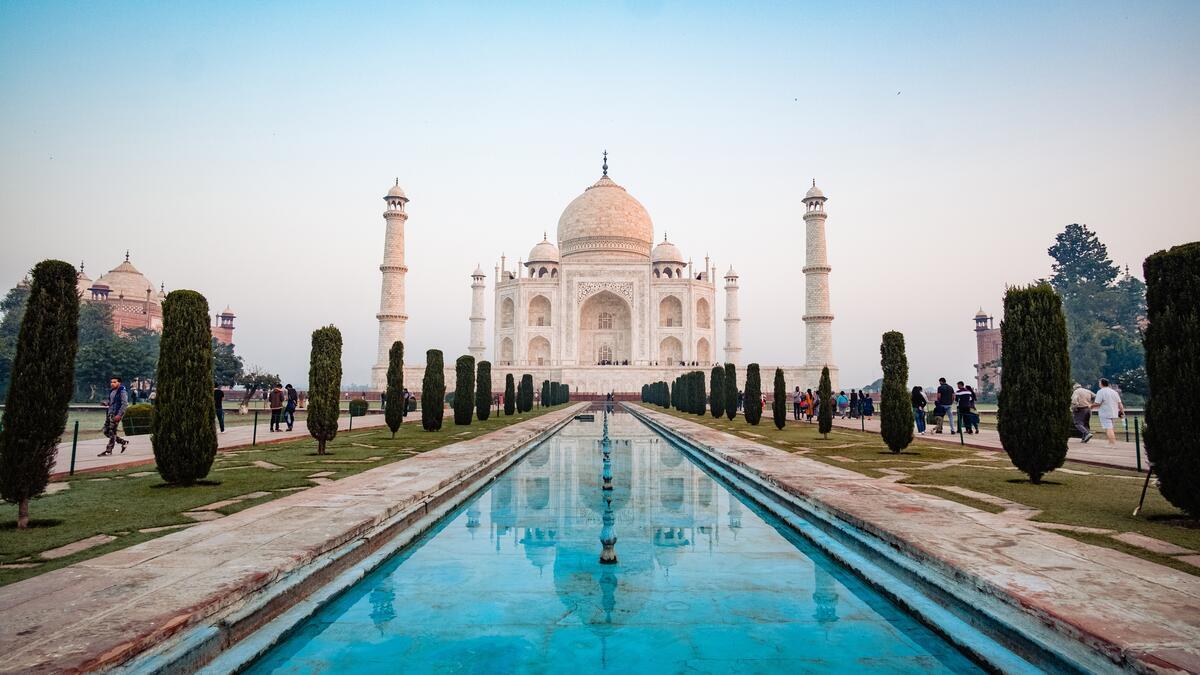 1200x675 The Taj Mahal building in Agra · free photo from uaha and wallpaper