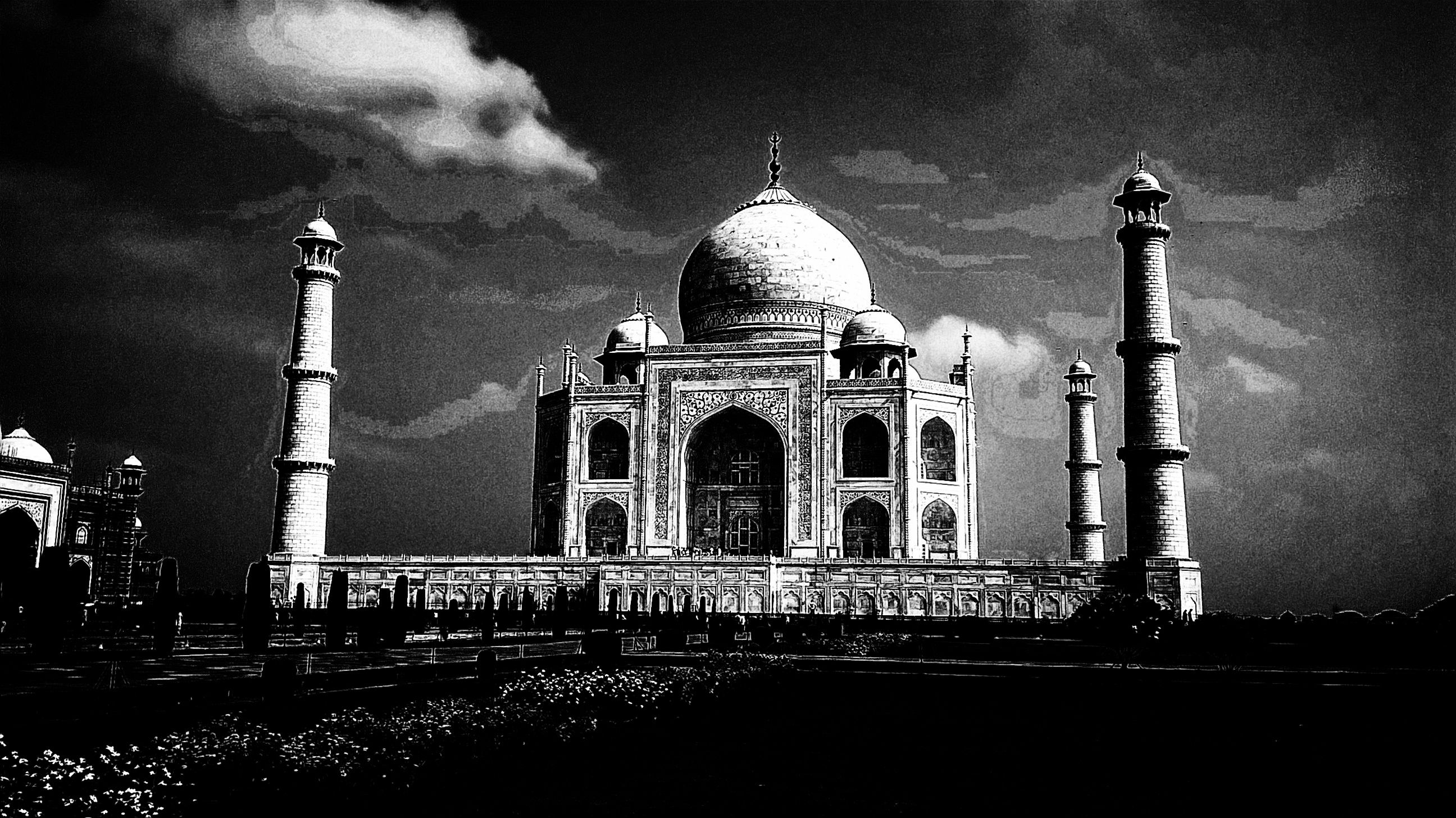 2592x1456 Taj Mahal, Agra, Uttar Pradesh, India (2014)
