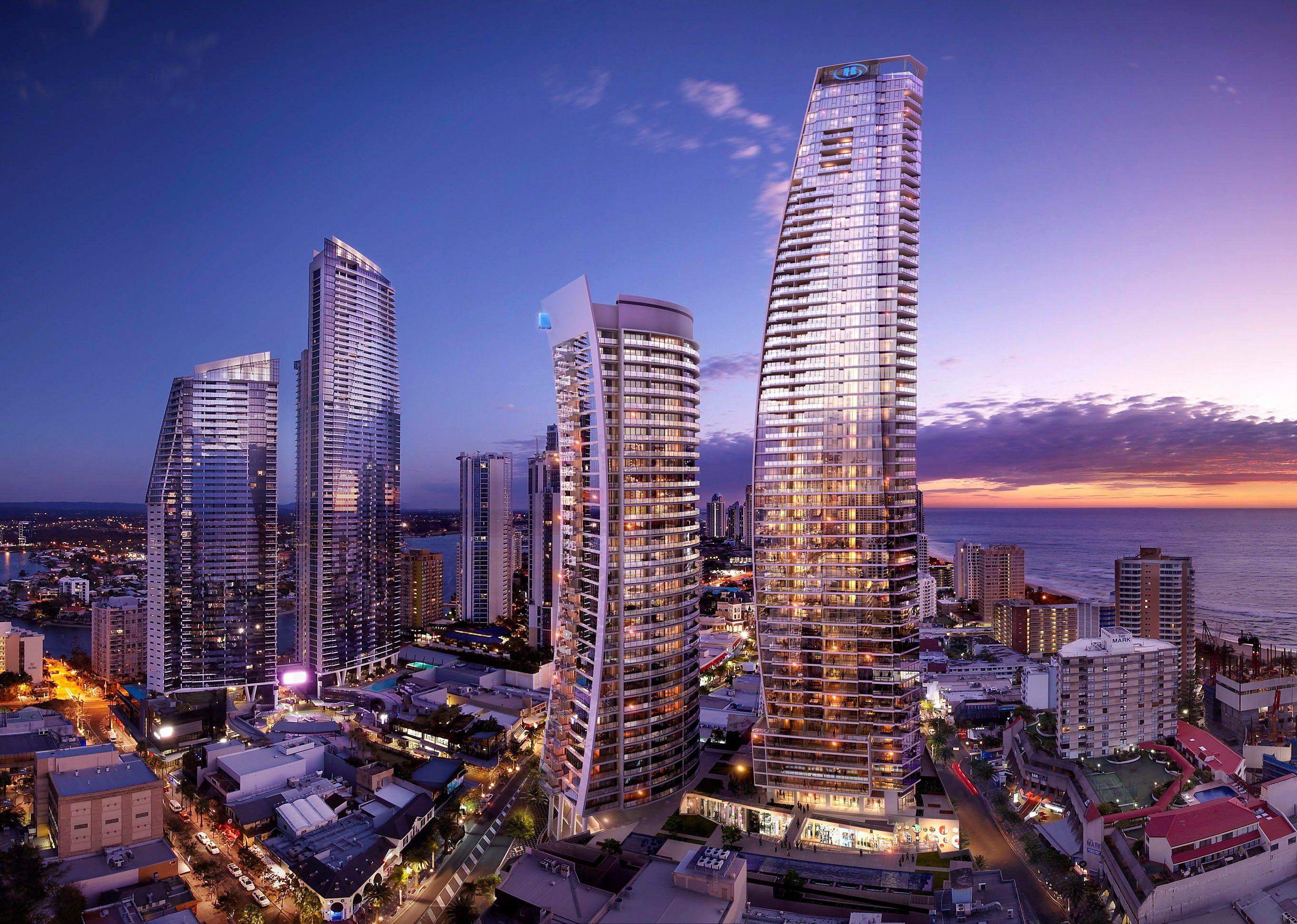 2727x1943 Surfers Paradise HD Wallpaper